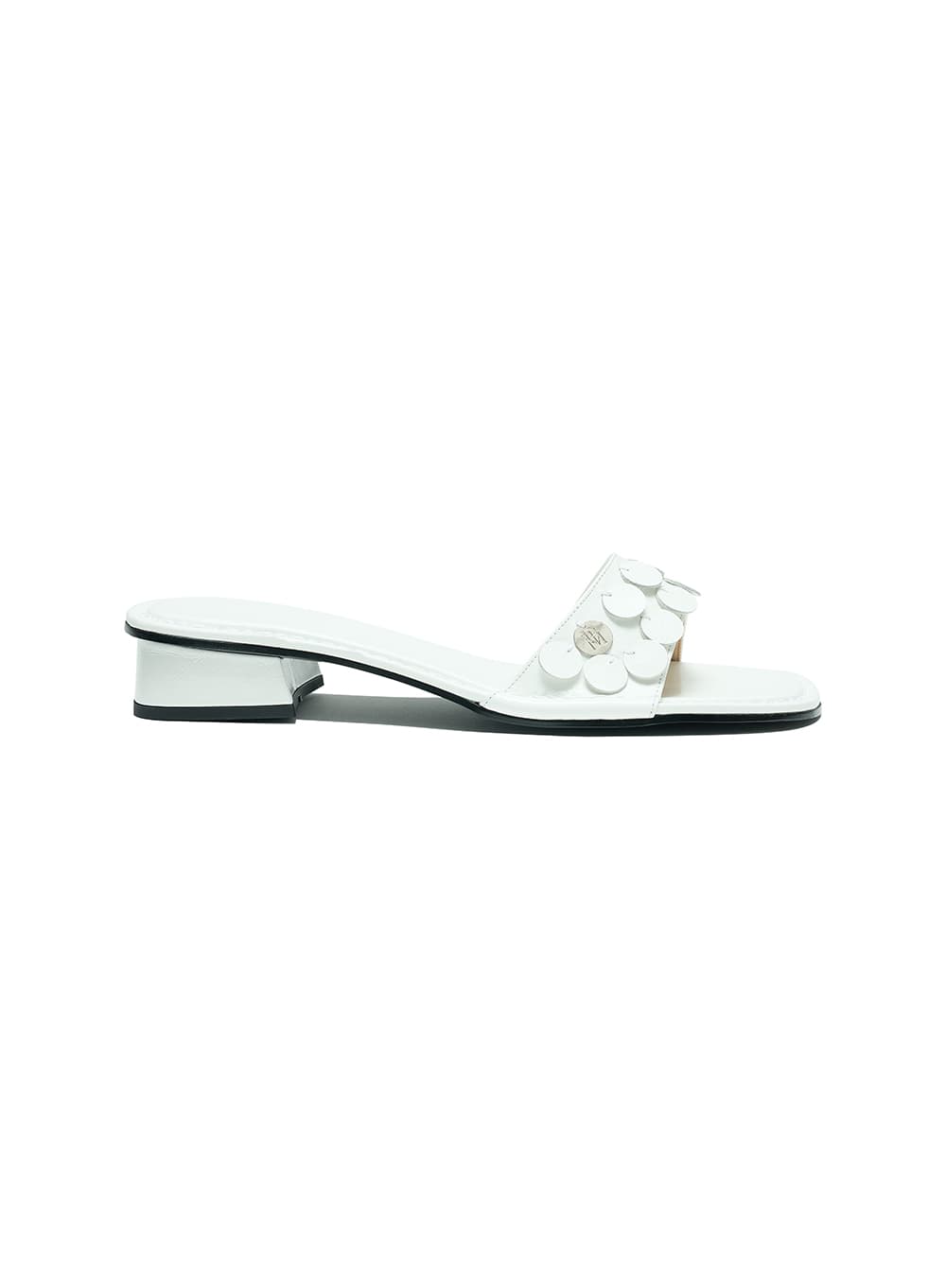 LEATHER SEQUIN MULES_WHITE