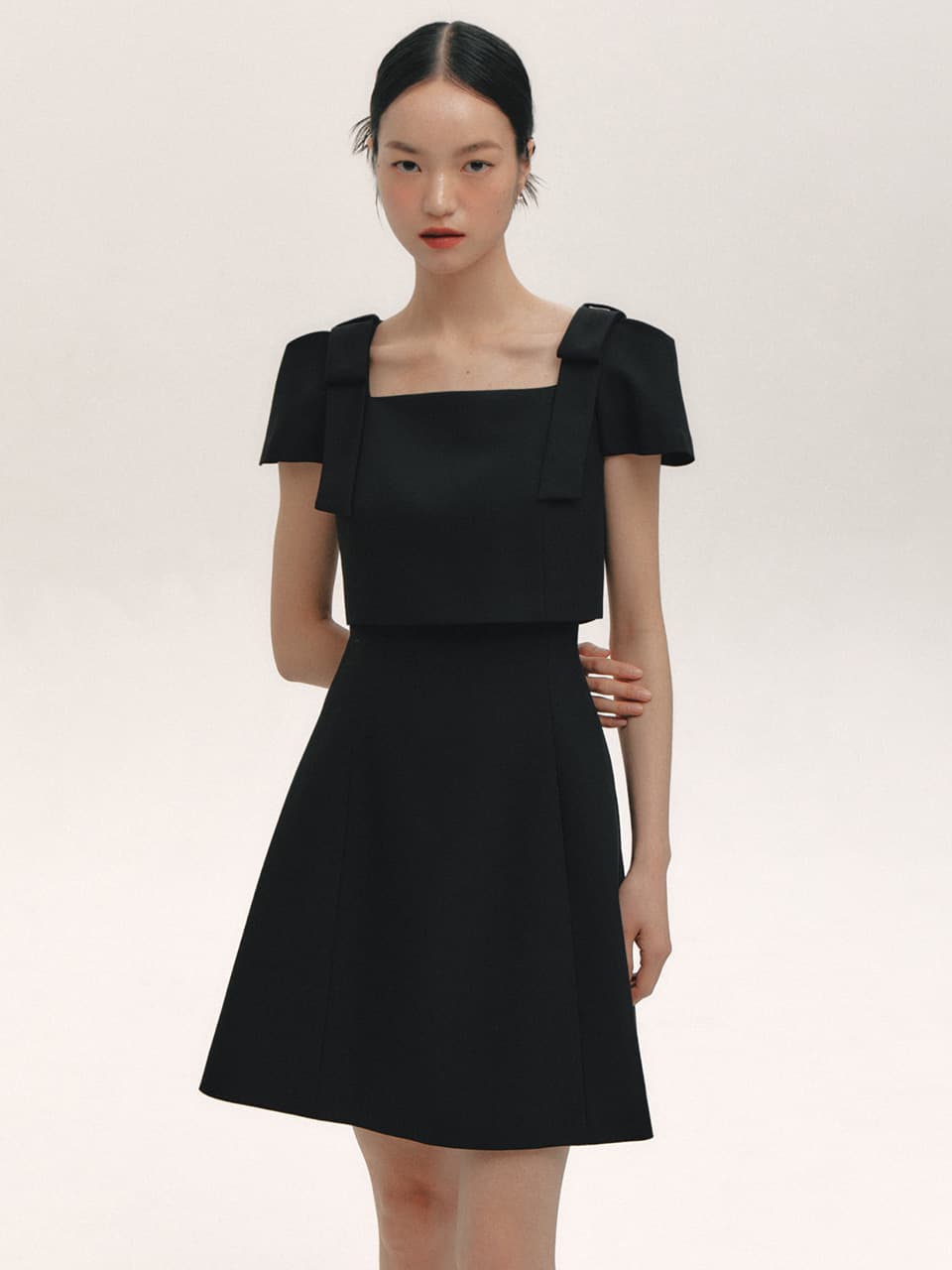 Overlay Cup Cake Dress - Mini(2color)