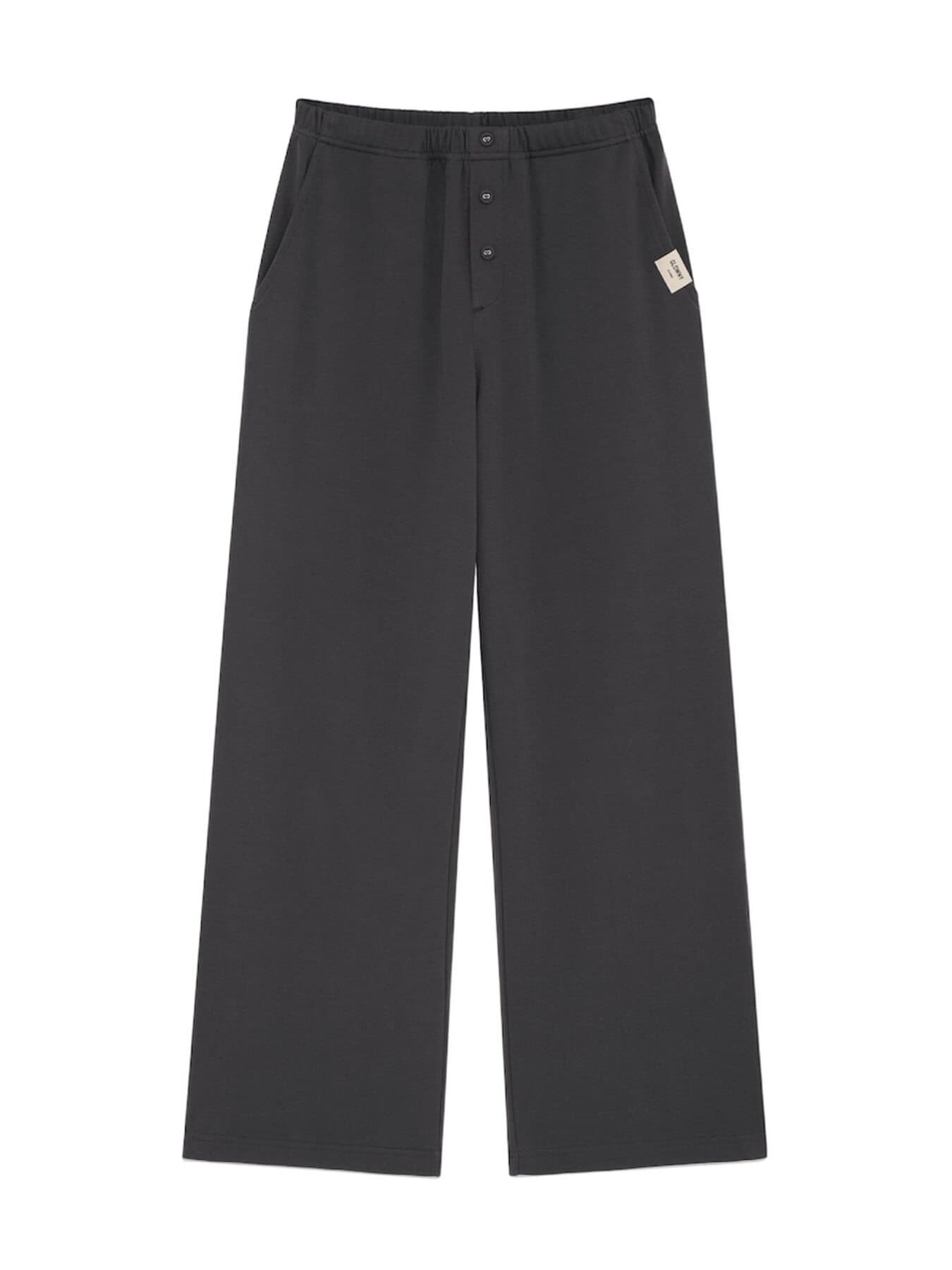 G BUTTON FLY PANTS (CHARCOAL)