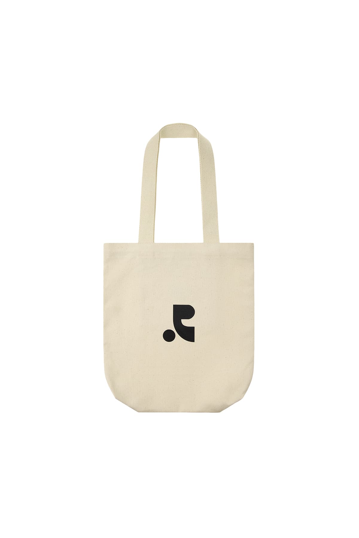 RS LOGO COTTON ECO BAG - IVORY