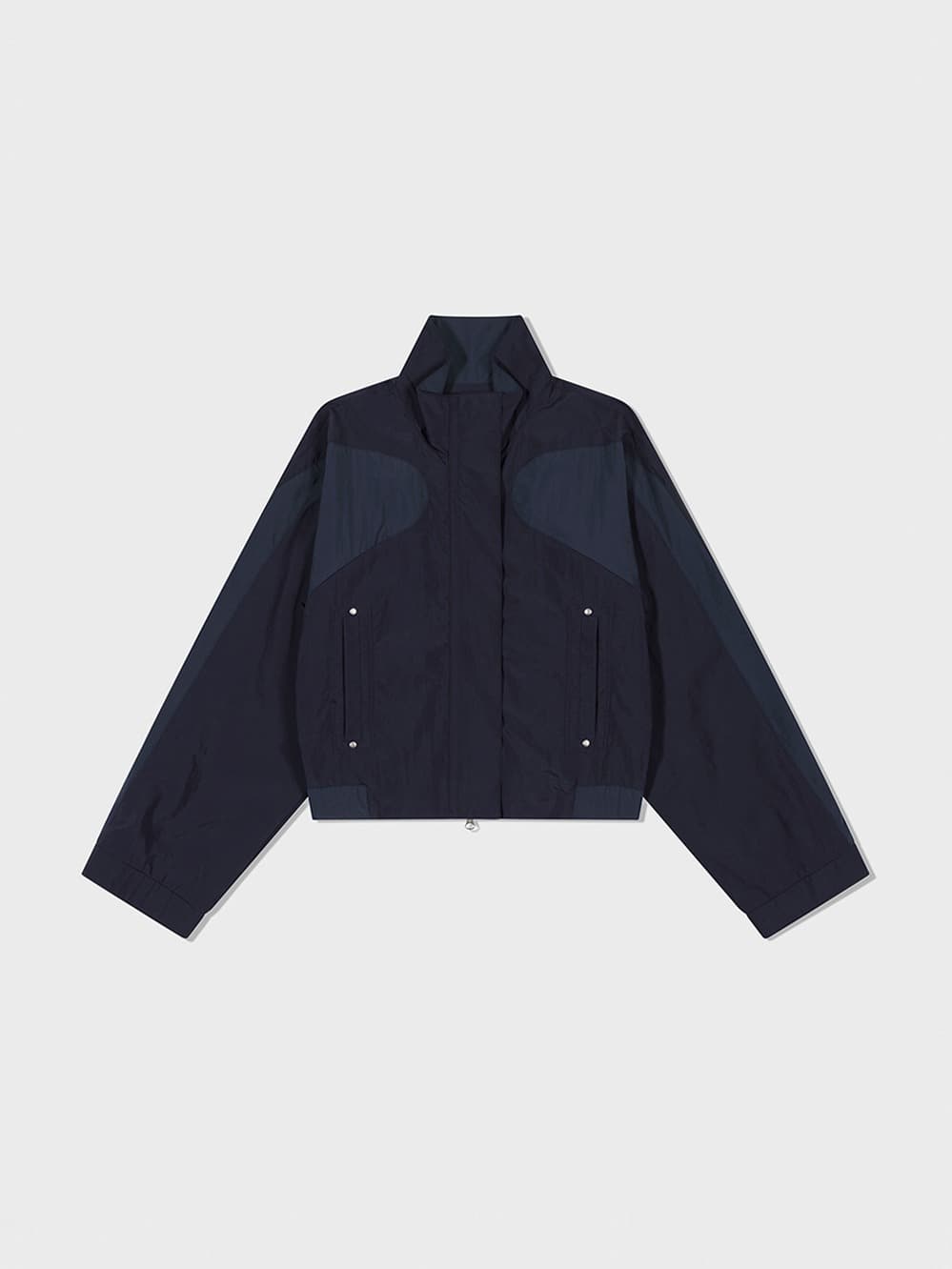 Zip-Up Short Jacket_Navy
