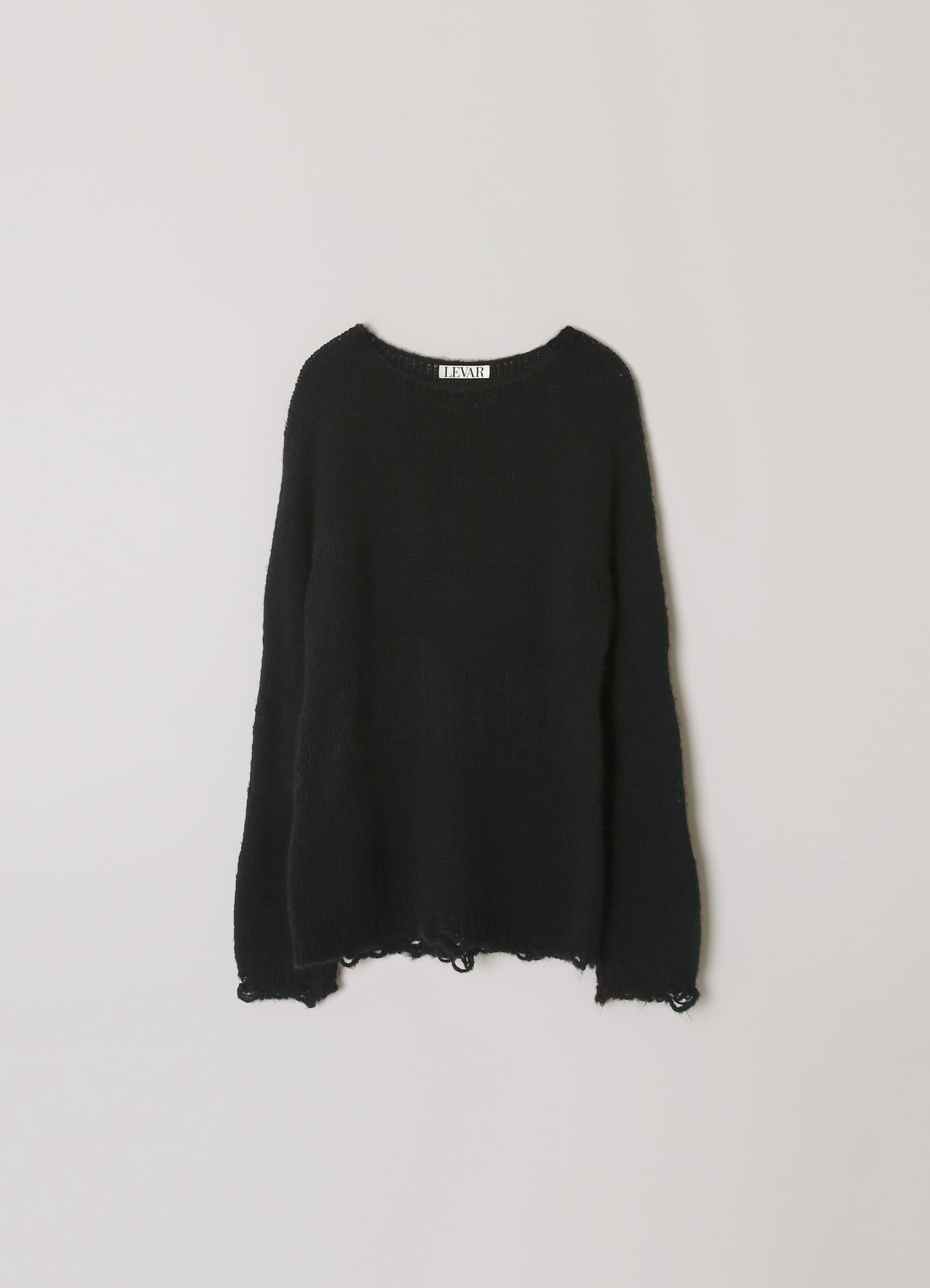 Frost Winter Net Knit - Black