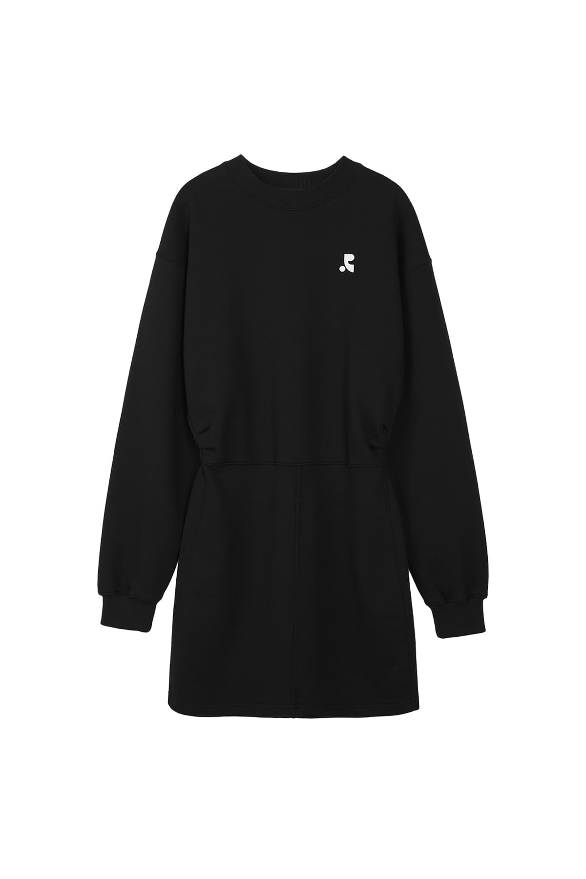 JERSEY MINI DRESS - BLACK