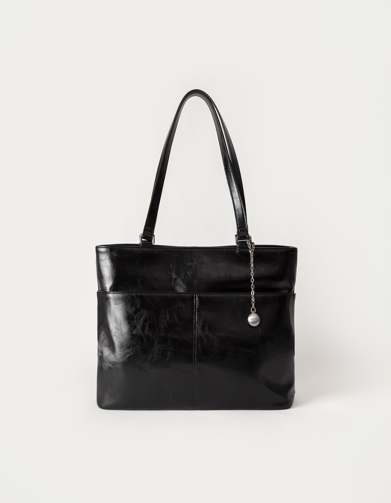 Pocket Toast Shoulder Bag - Black