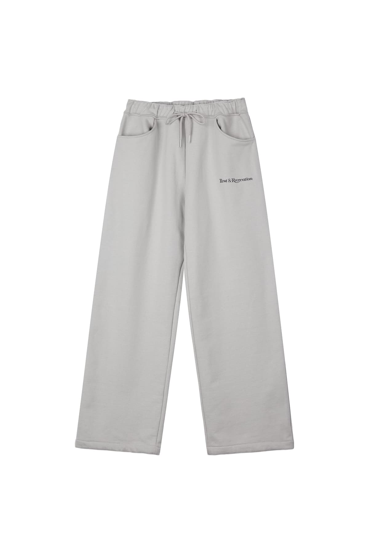 RR SPRAY PRINTED JOGGER PANTS - GREY