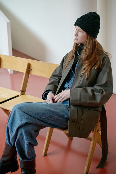 25FN two-way cotton field jacket [KA]