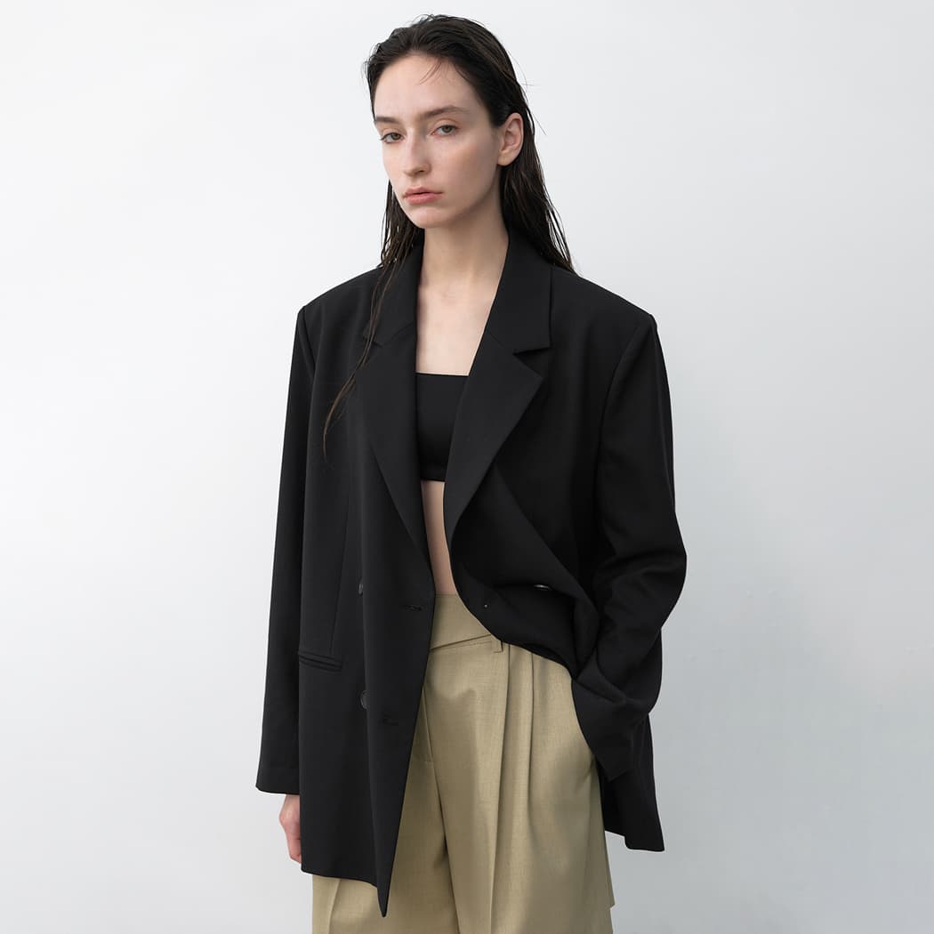 (Z-JK-3028)ROU SET-UP DOUBLE JACKET