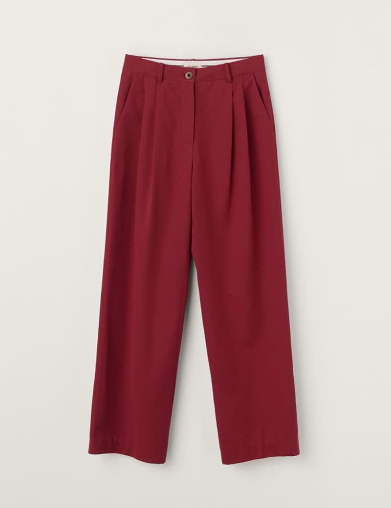 Martin Tuck Pants (Red)