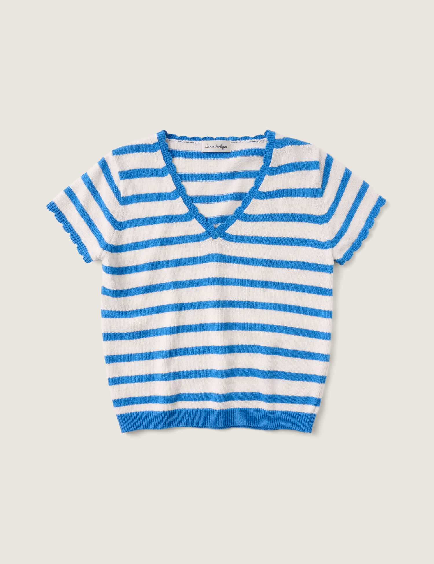 Hope Stripe Knit (Blue)