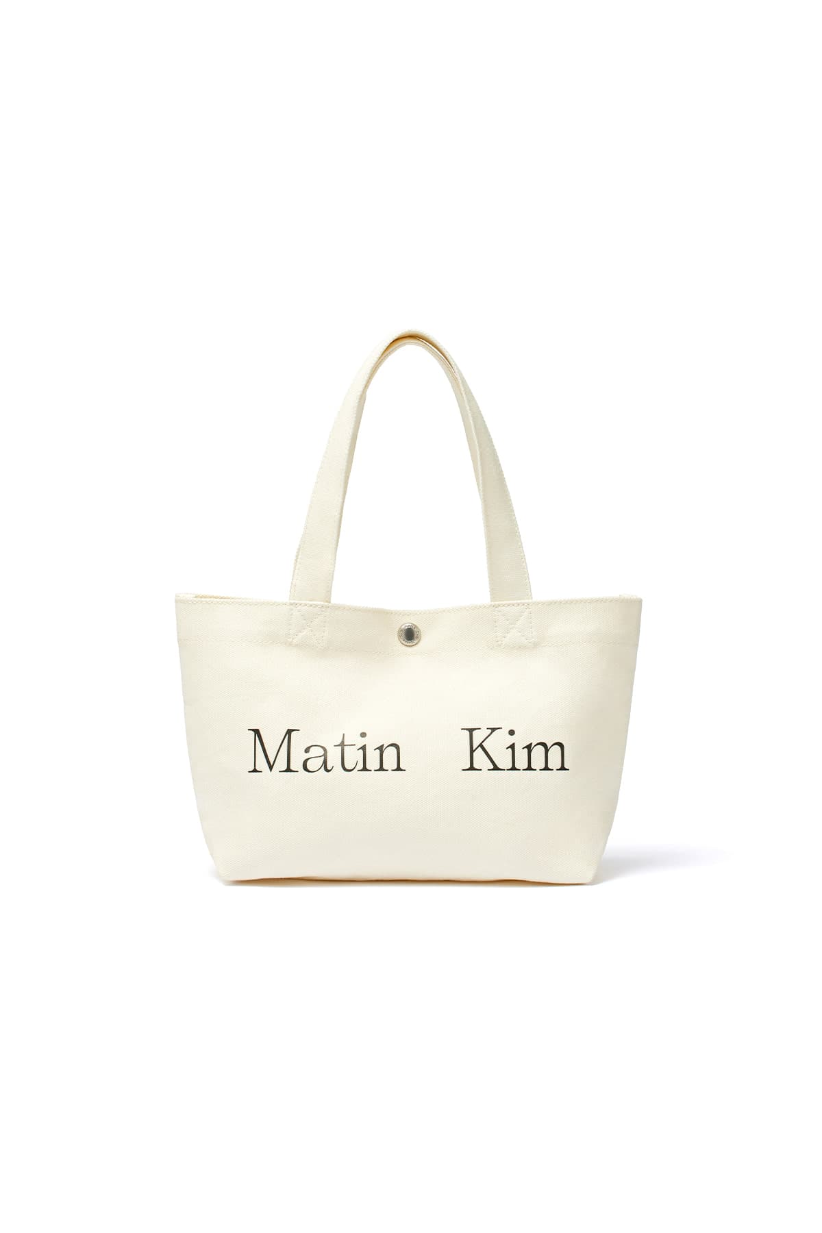 MATIN CANVAS MINI TOTE BAG IN IVORY