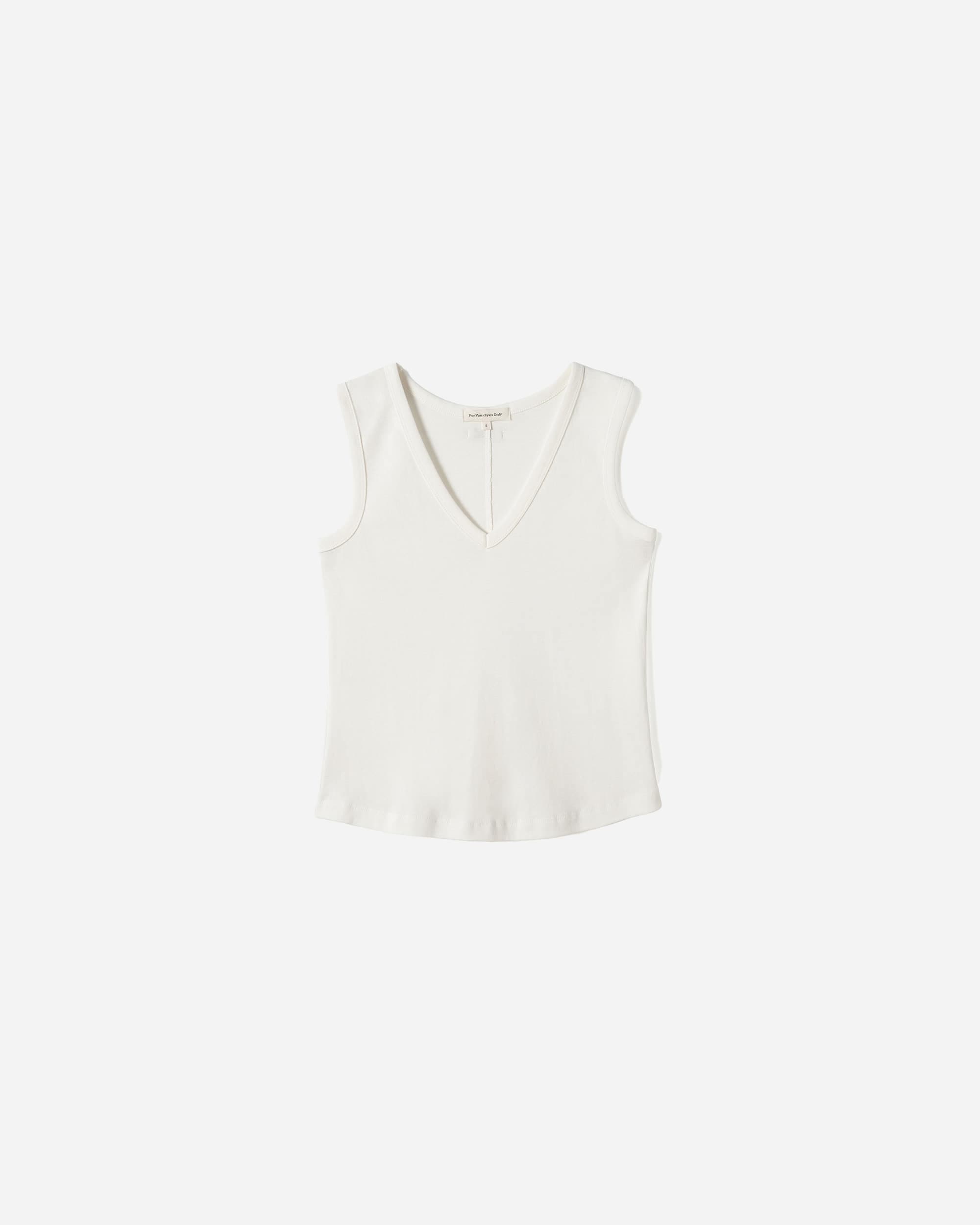 Rue Cotton V-Neck Sleeveless