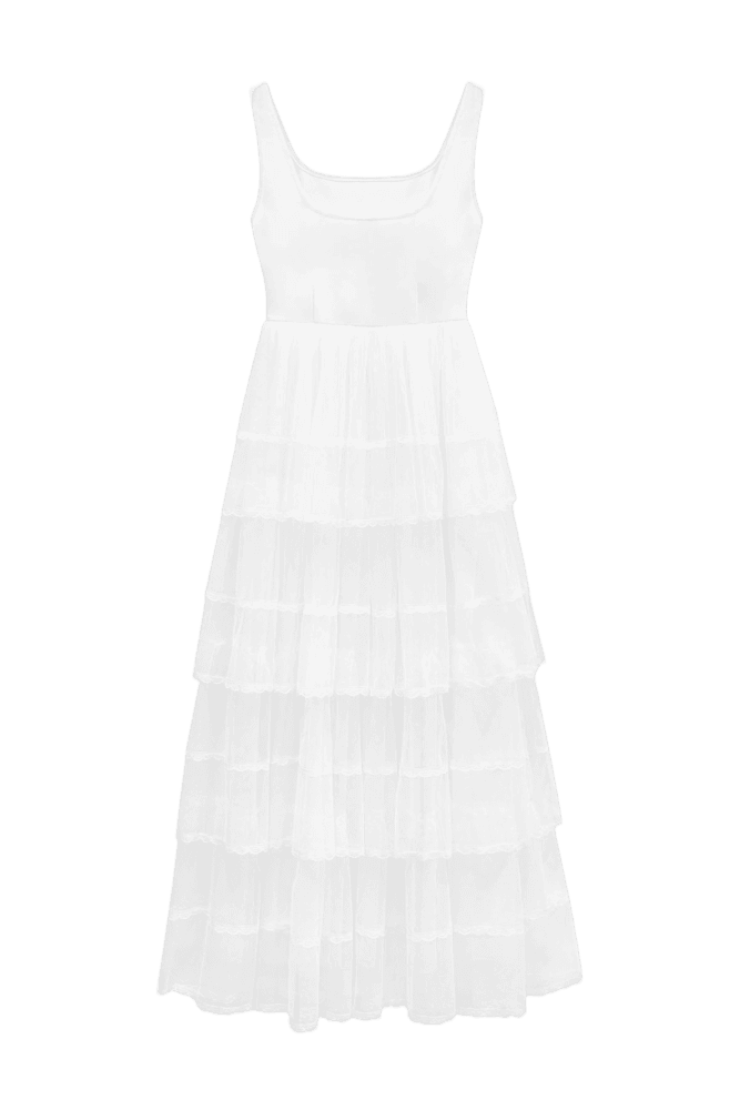 Cancan Dress (White)