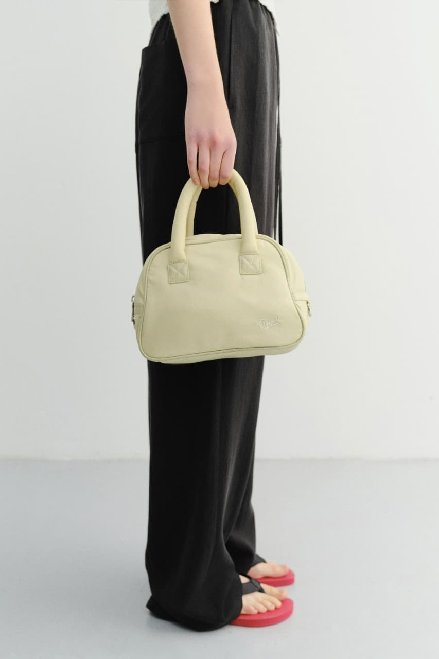 NYLON BOSTON TOTE BAG BEIGE_UDBA6E212I2
