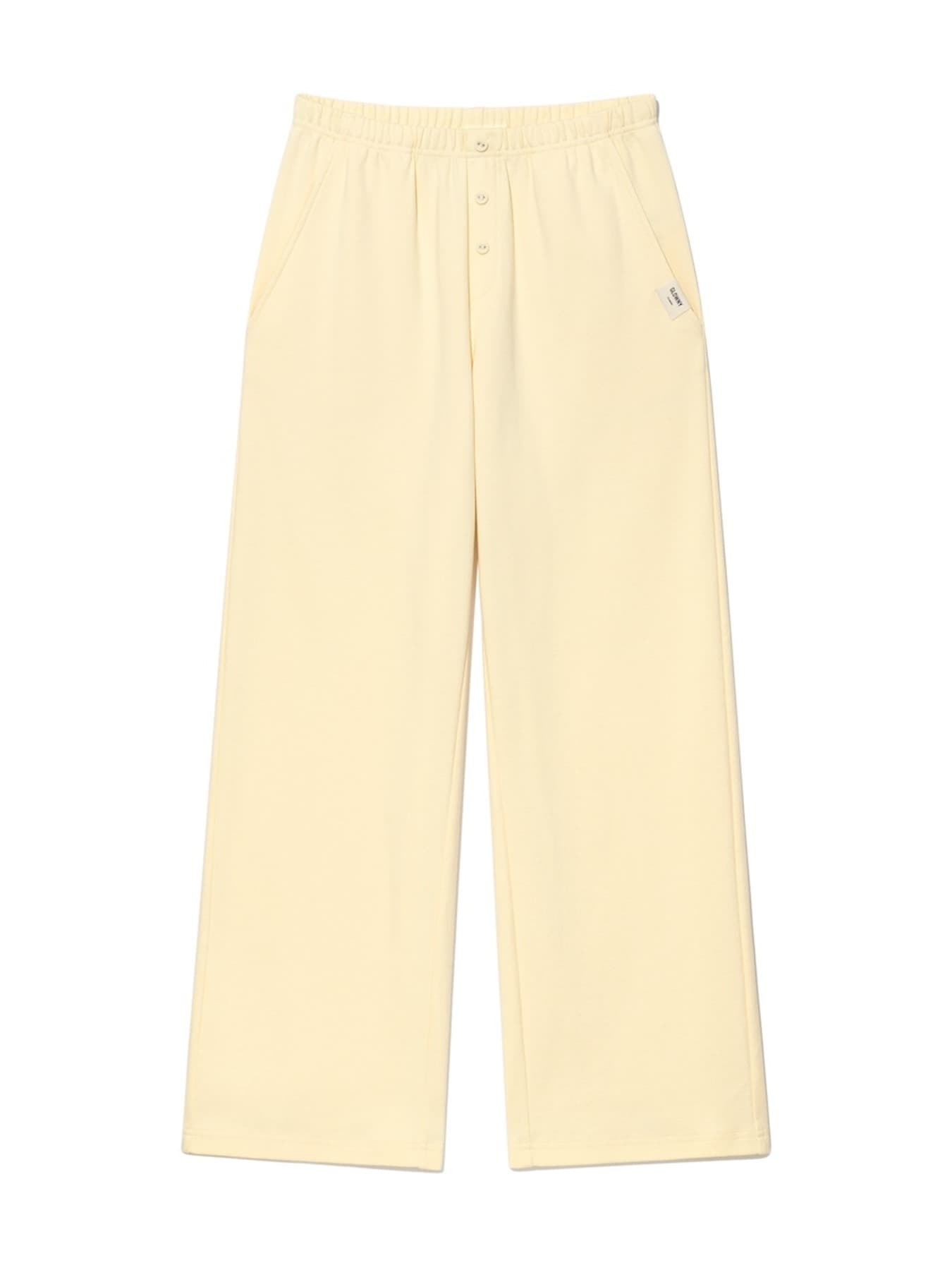 G BUTTON FLY PANTS (BUTTER)