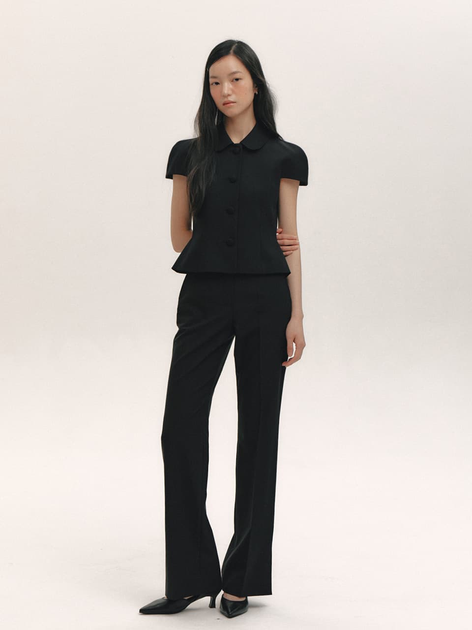 Side Slit Slacks(3color)