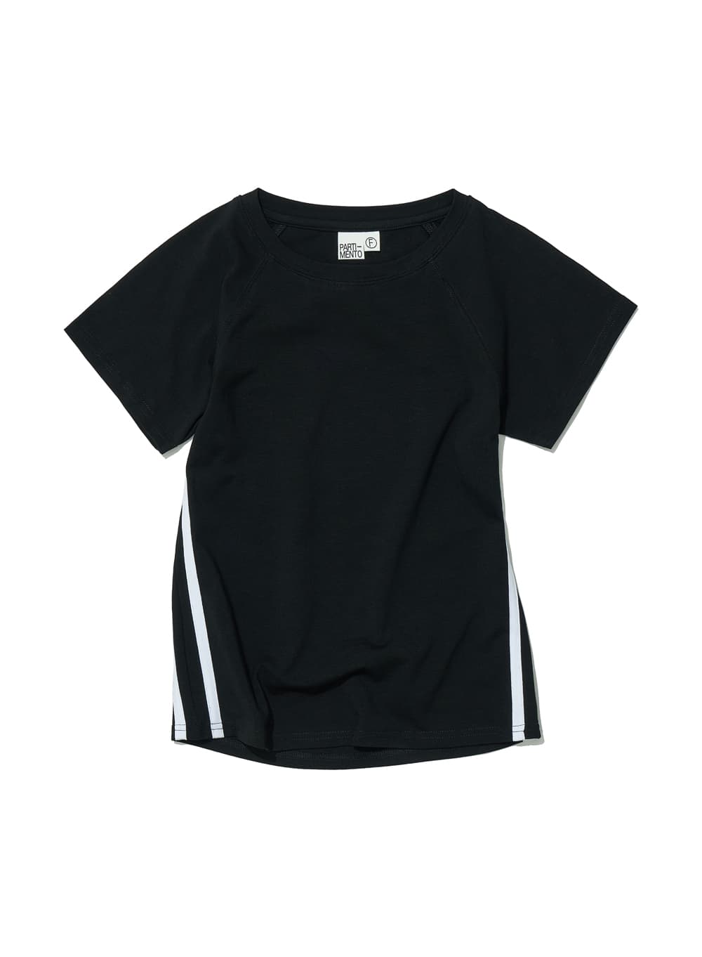 NUMBERING PRINTED TEE_BLACK