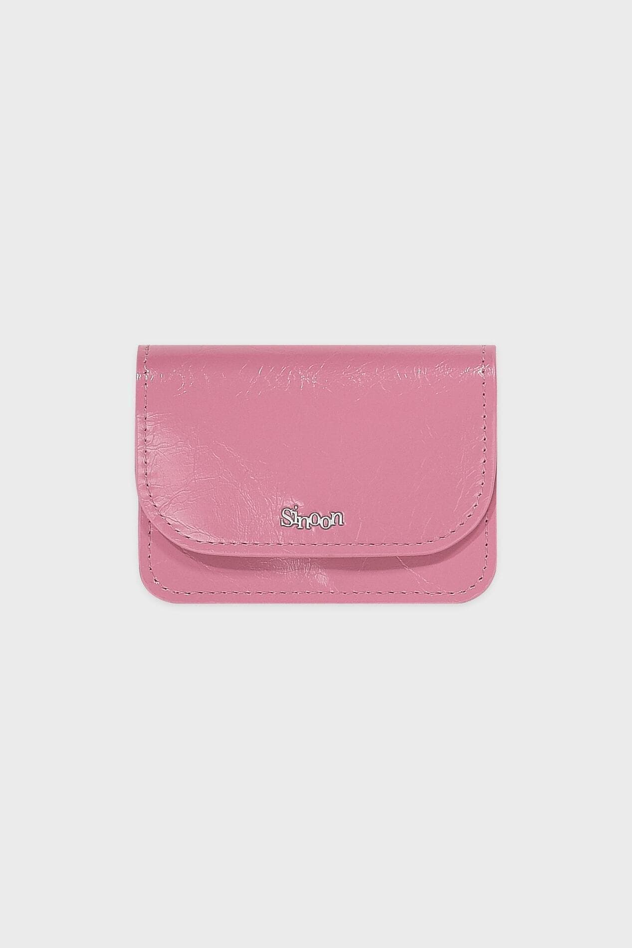 Sinoon Logo Card Wallet (Pink)