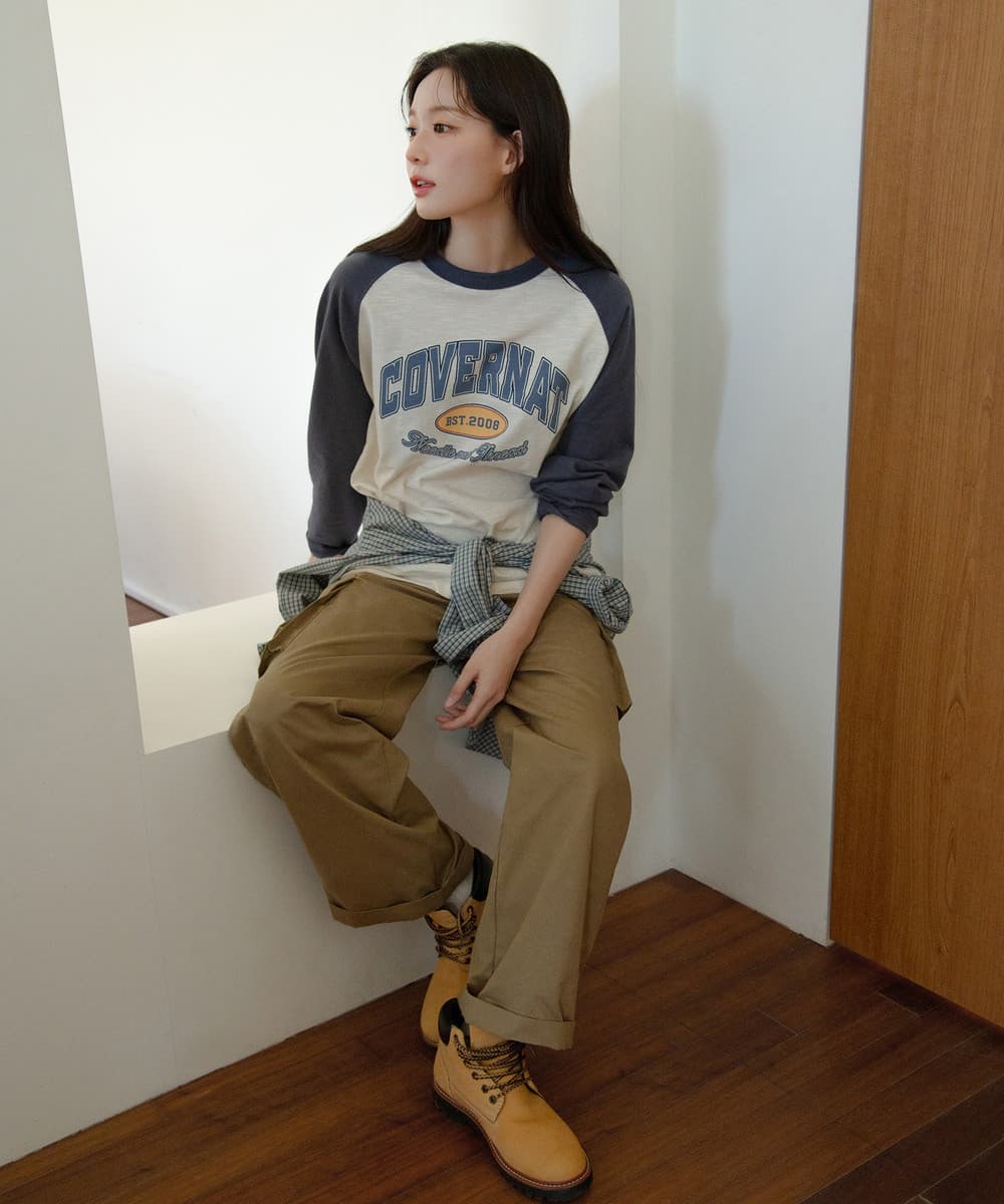 우먼 카고 팬츠 Olive