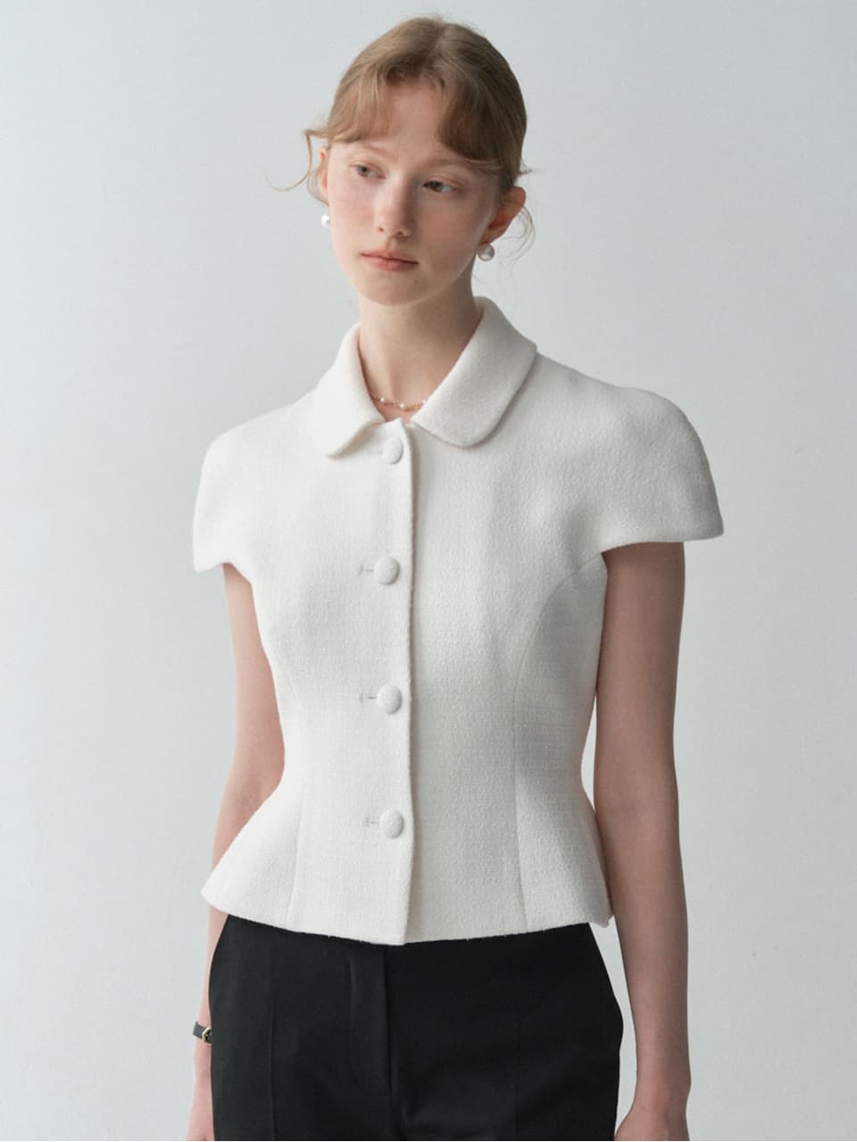 Iconic Peplum Tweed Jacket