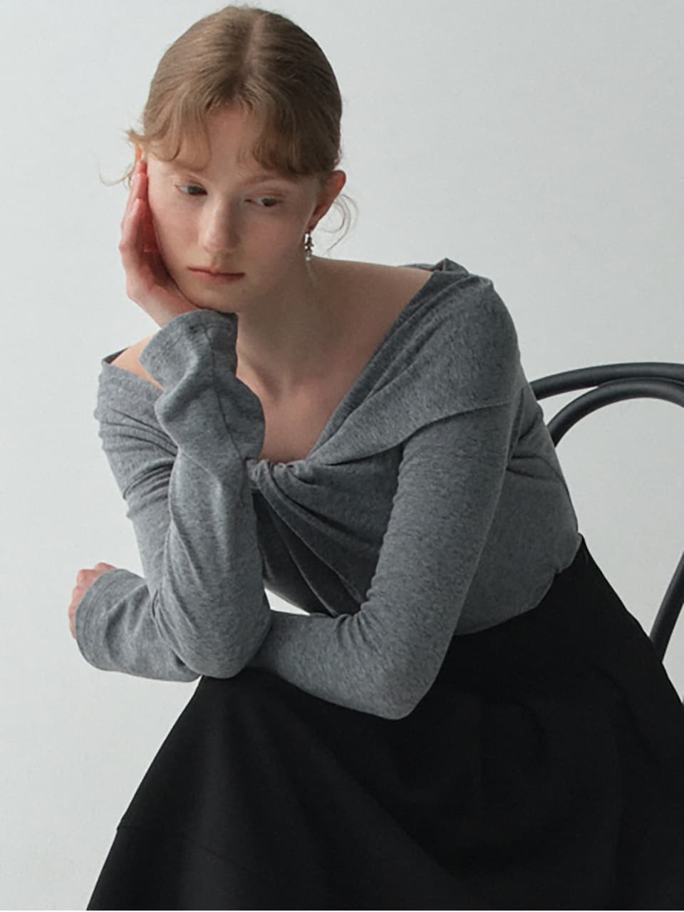 Muse Drape Top(3color)