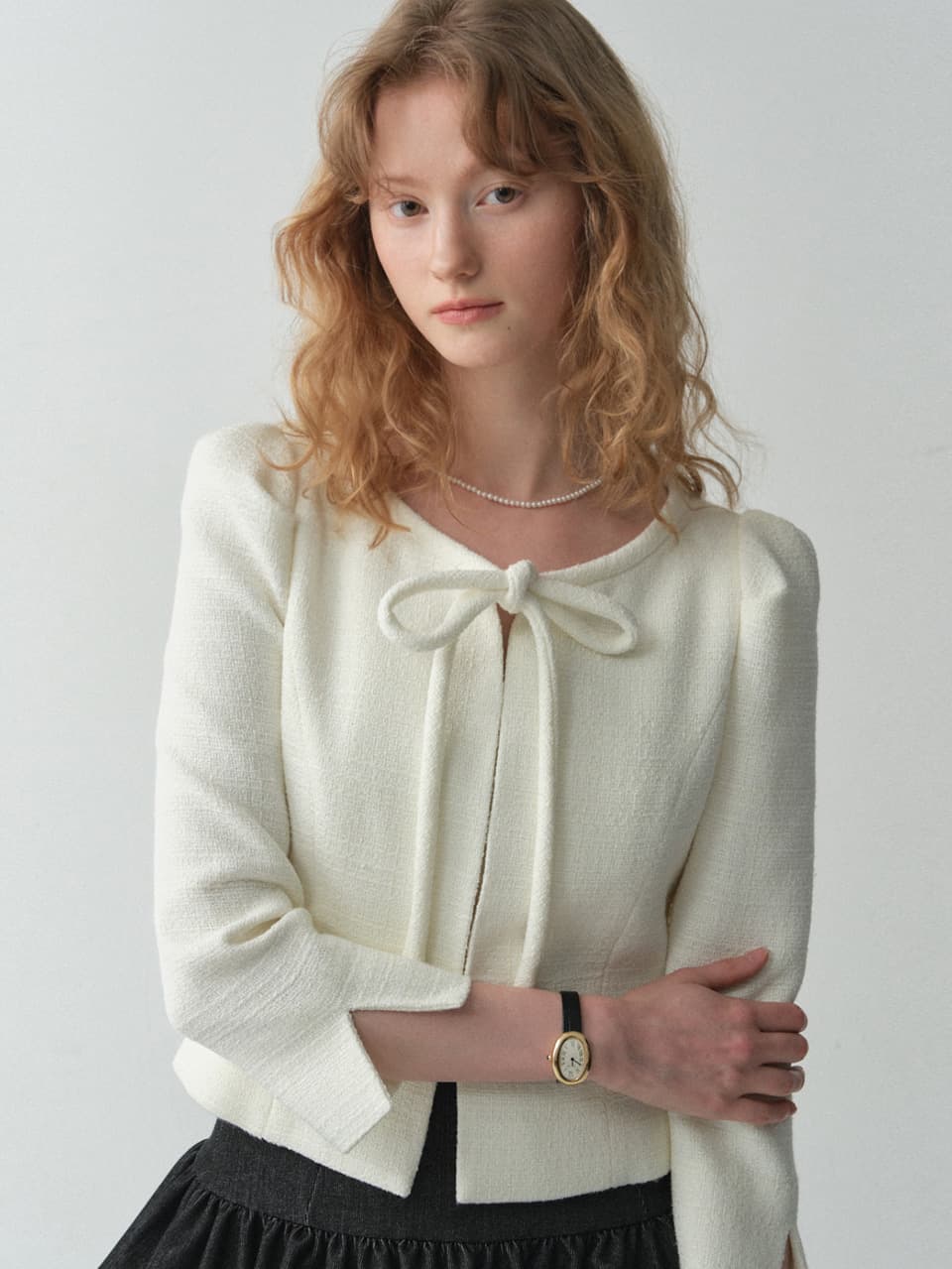 Mellow Ribbon Jacket(3color)