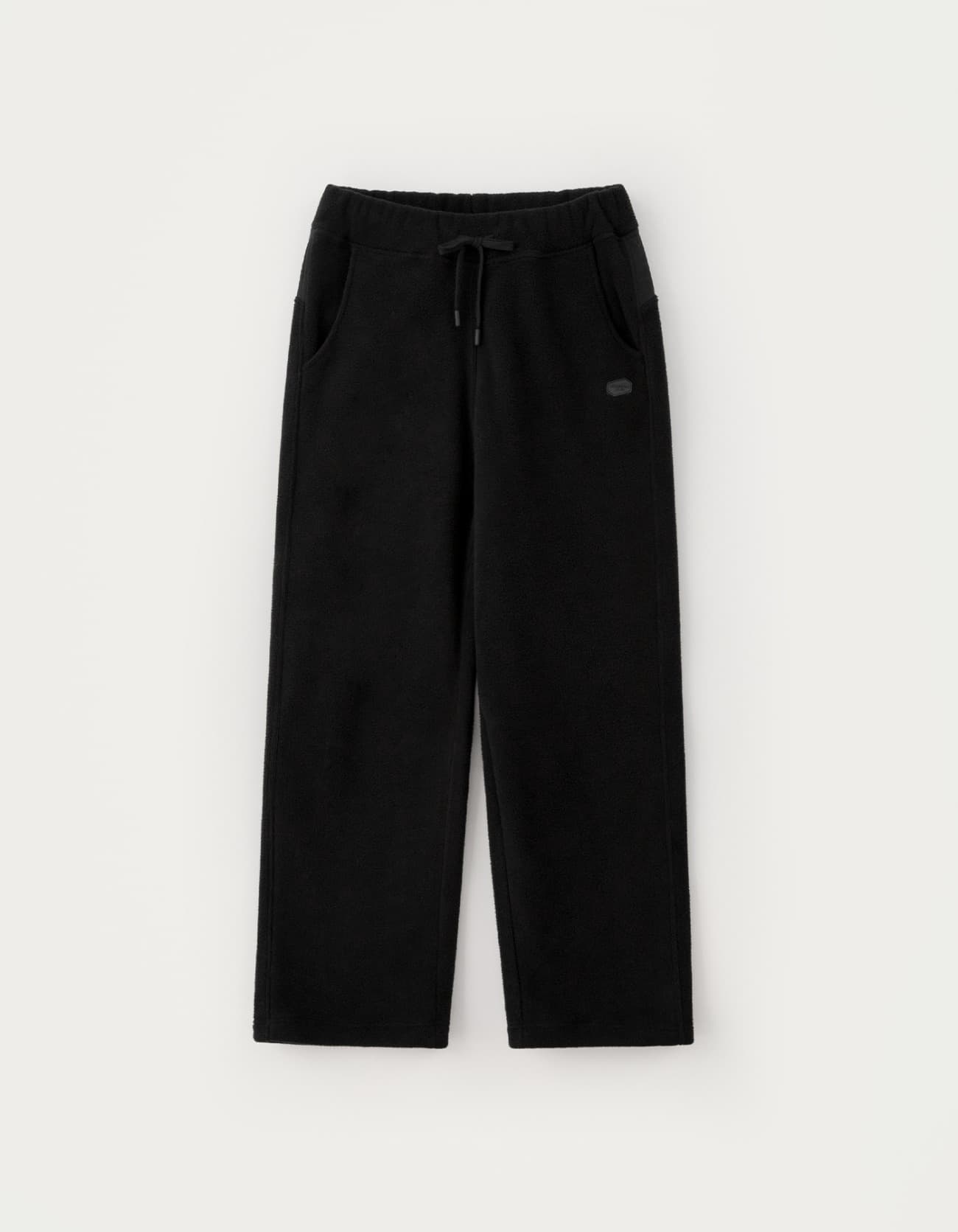 Fog Fleece String Pants - Black