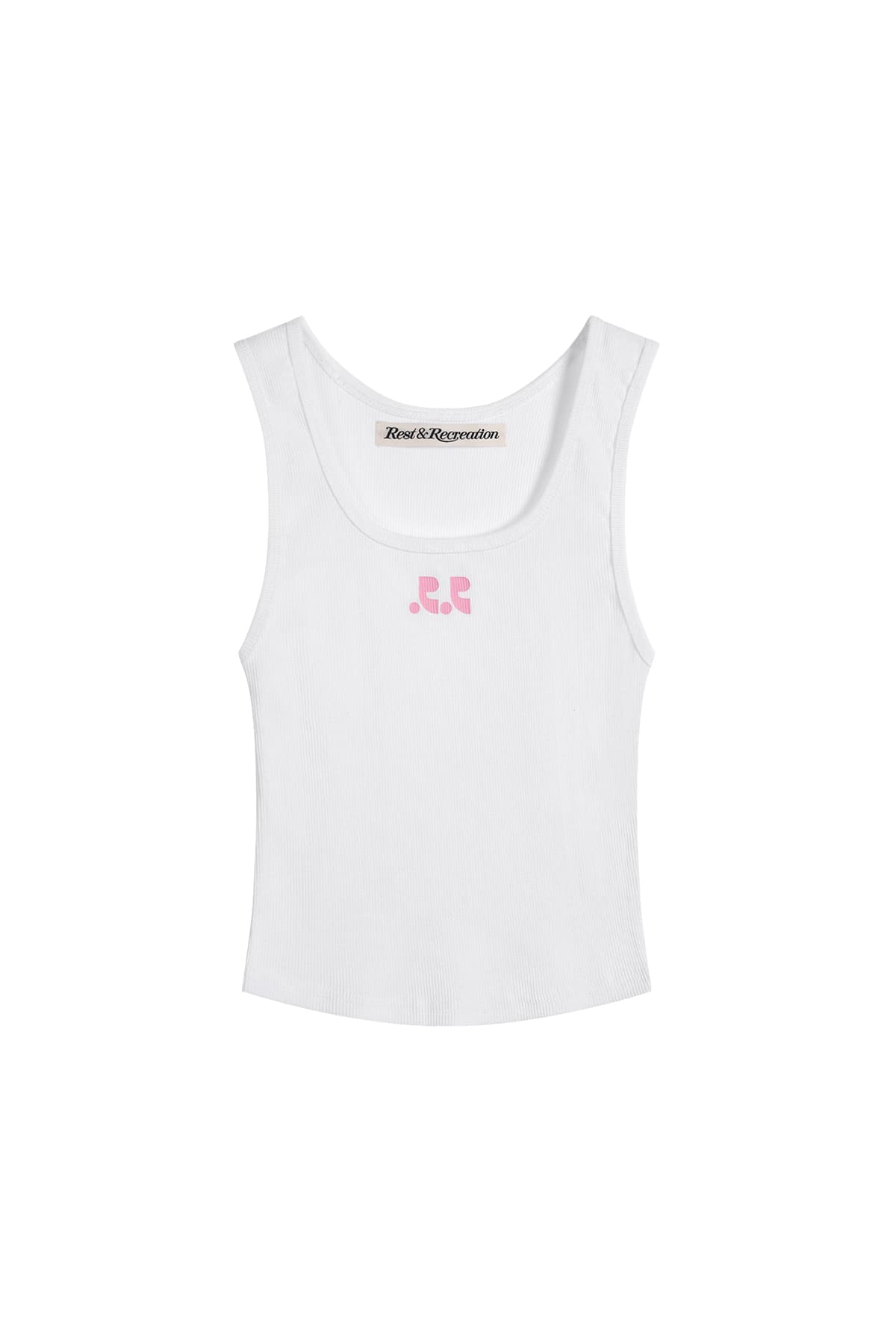 SHORT TANK TOP - WHITE