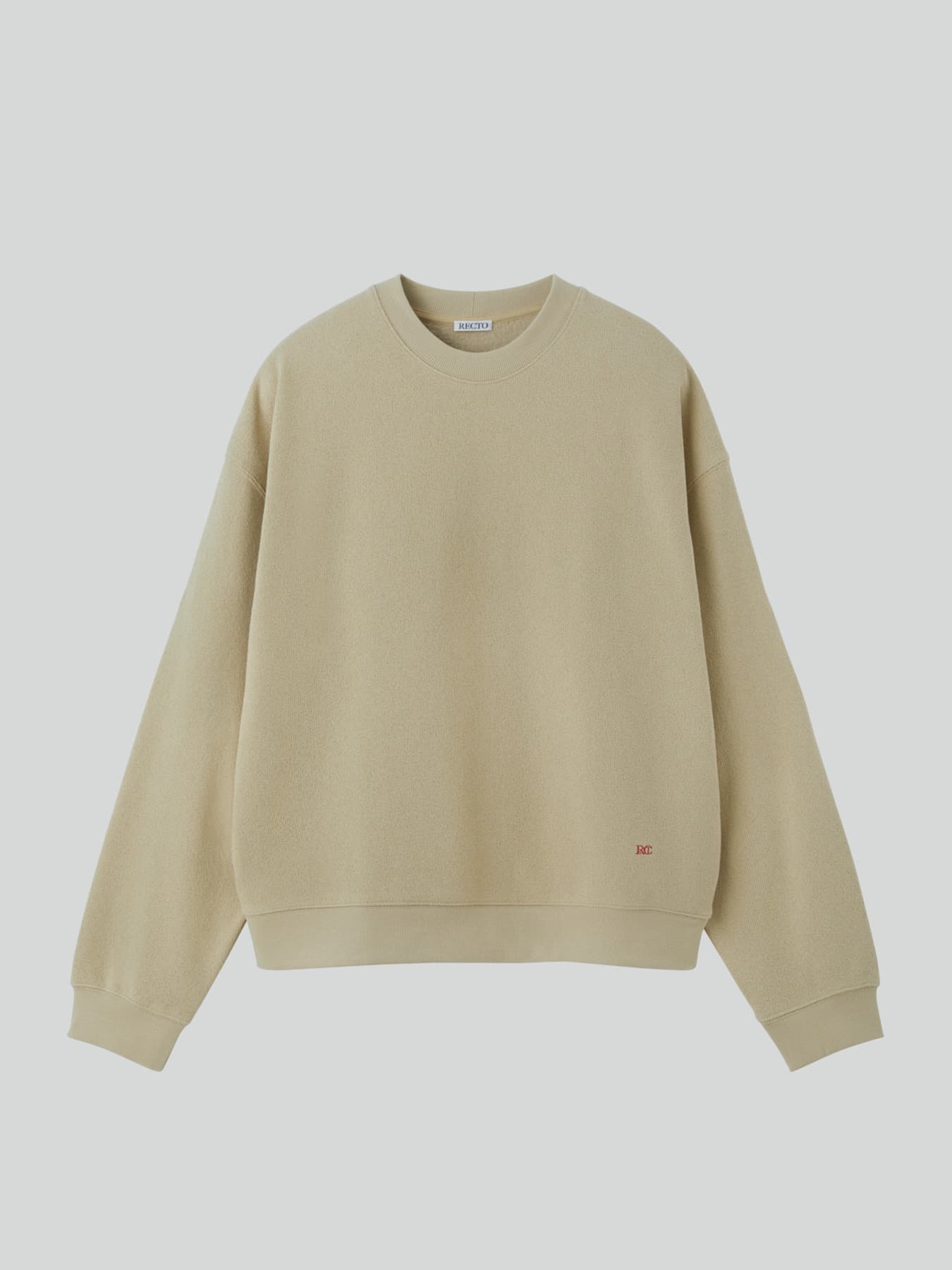 RC LOGO SWEATSHIRT (BEIGE)