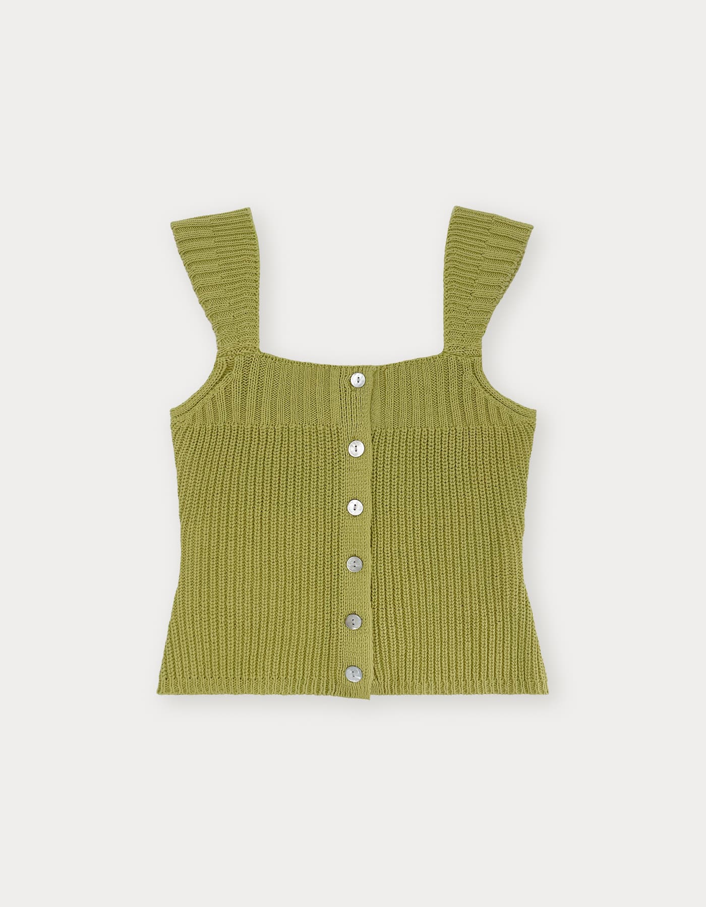 Sia Sleeveless Knit - Olive