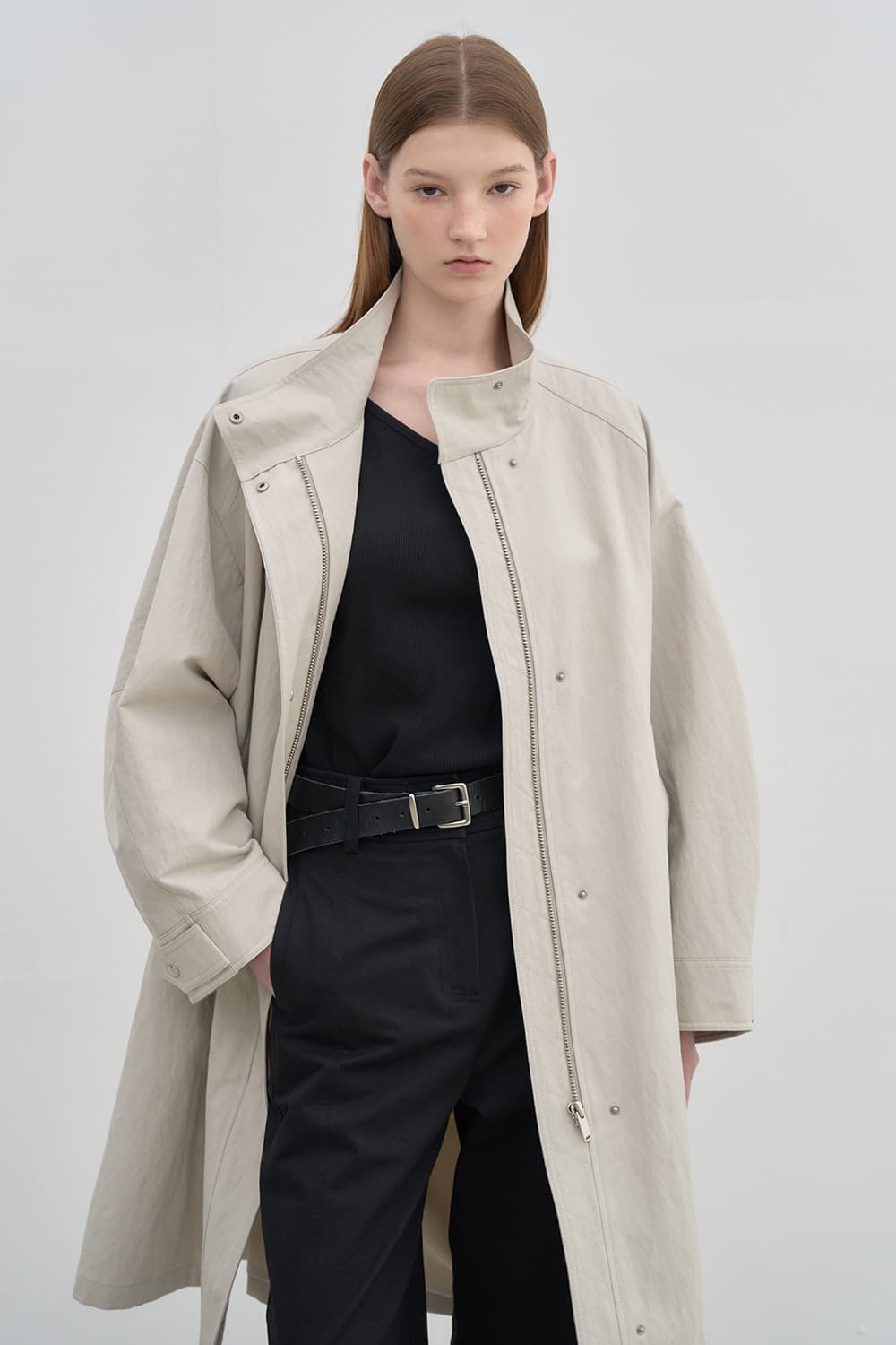 Urban volume field coat 2colors [N6SCT03-MD]