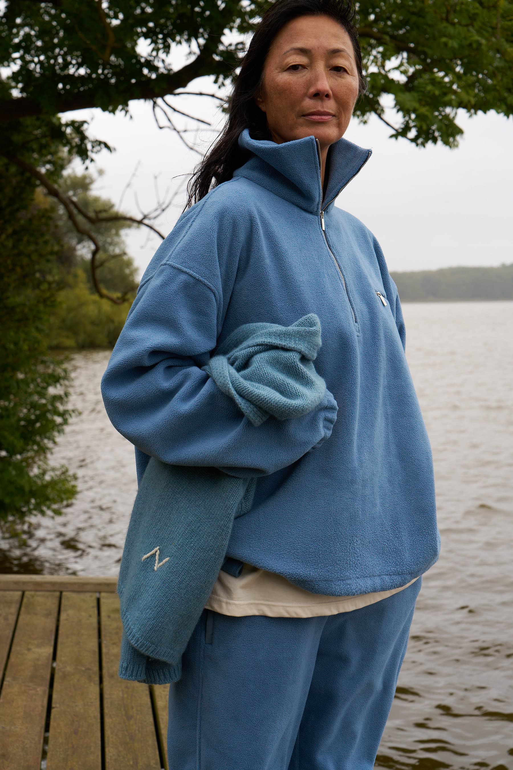 Free Fleece Pullover (Blue)