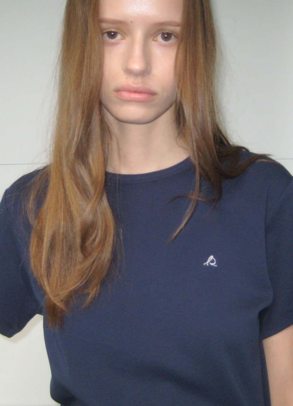 All-Day Cotton Rib T-shirt - Classic Navy