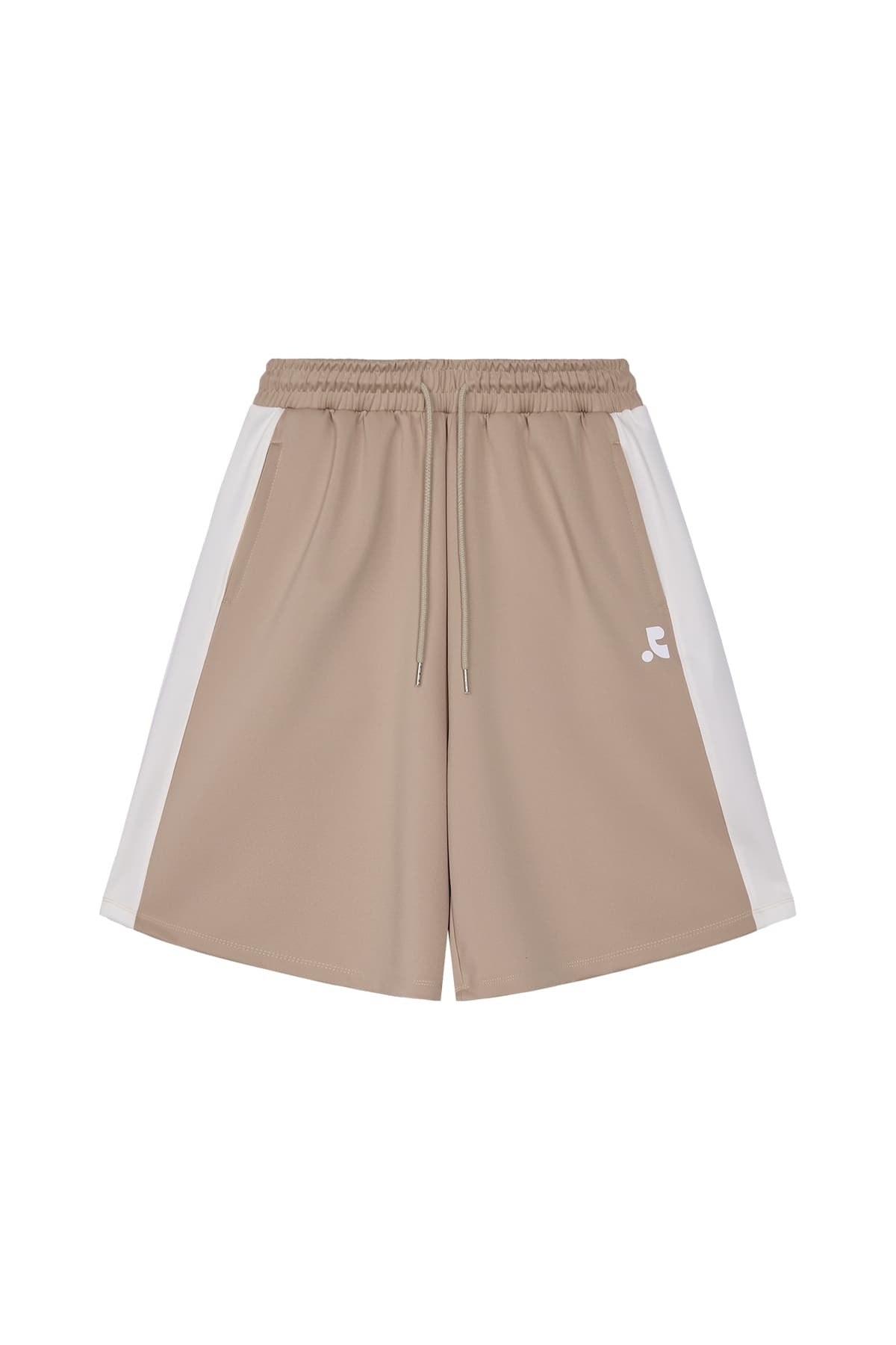 COLORATION JERSEY SHORTS - BEIGE