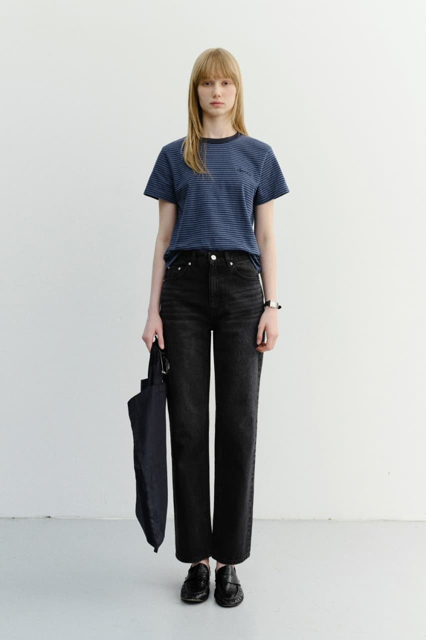 ESSENTIAL CROPPED JEANS BLACK_UDPA6B230BK