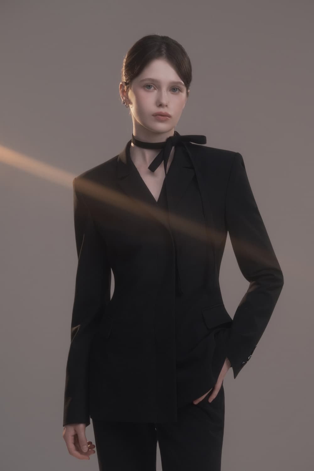 Emma String Jacket - Black