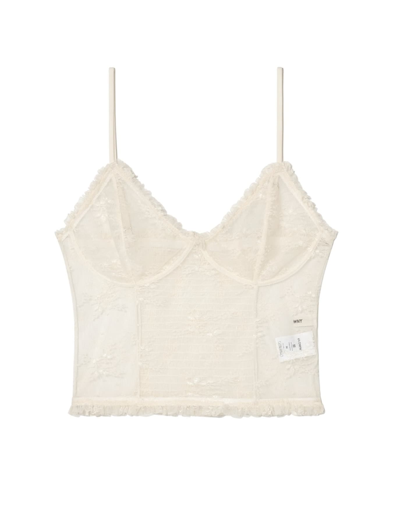 POLLY LACE BUSTIER (IVORY)