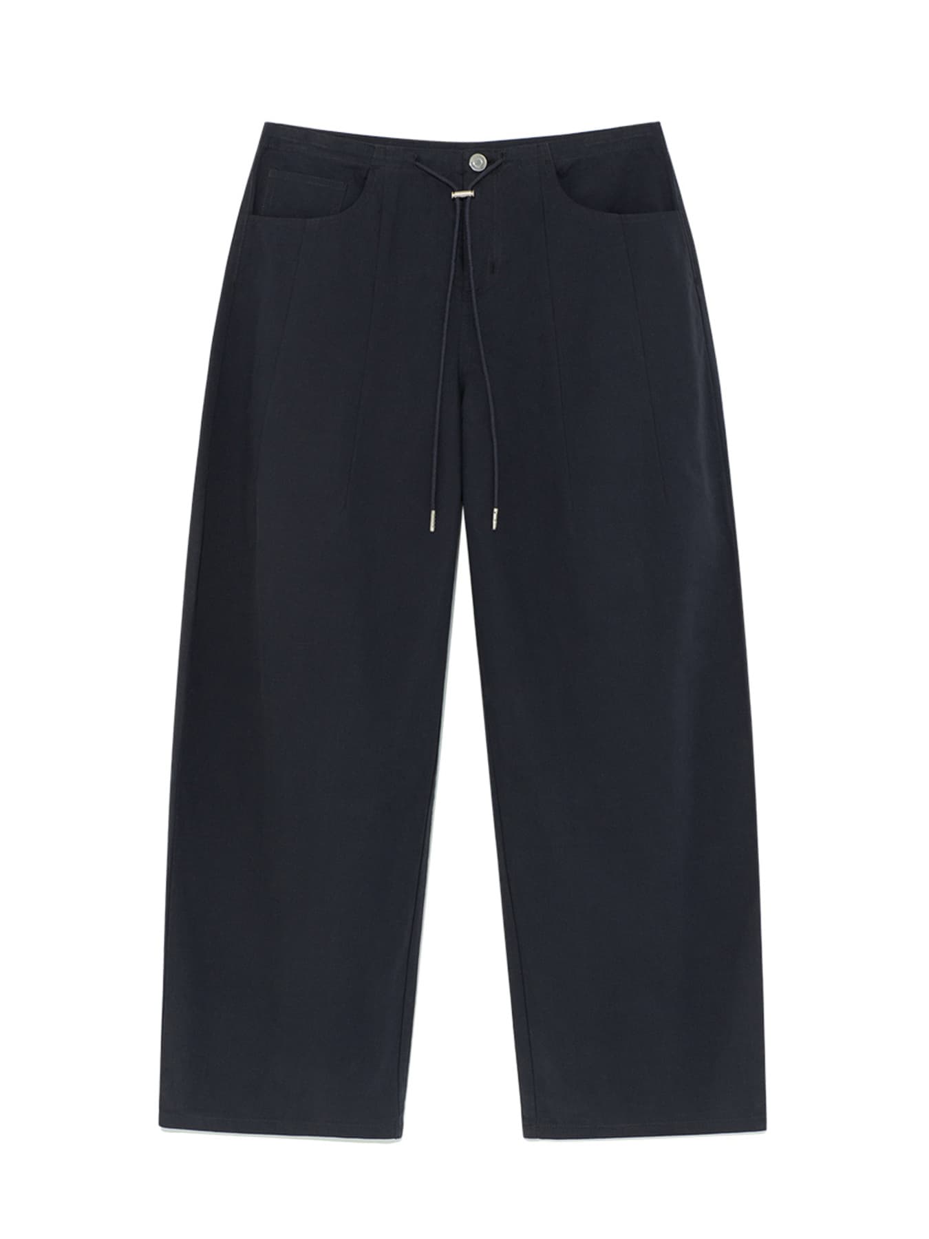 CURVE STRING PANTS (NAVY)