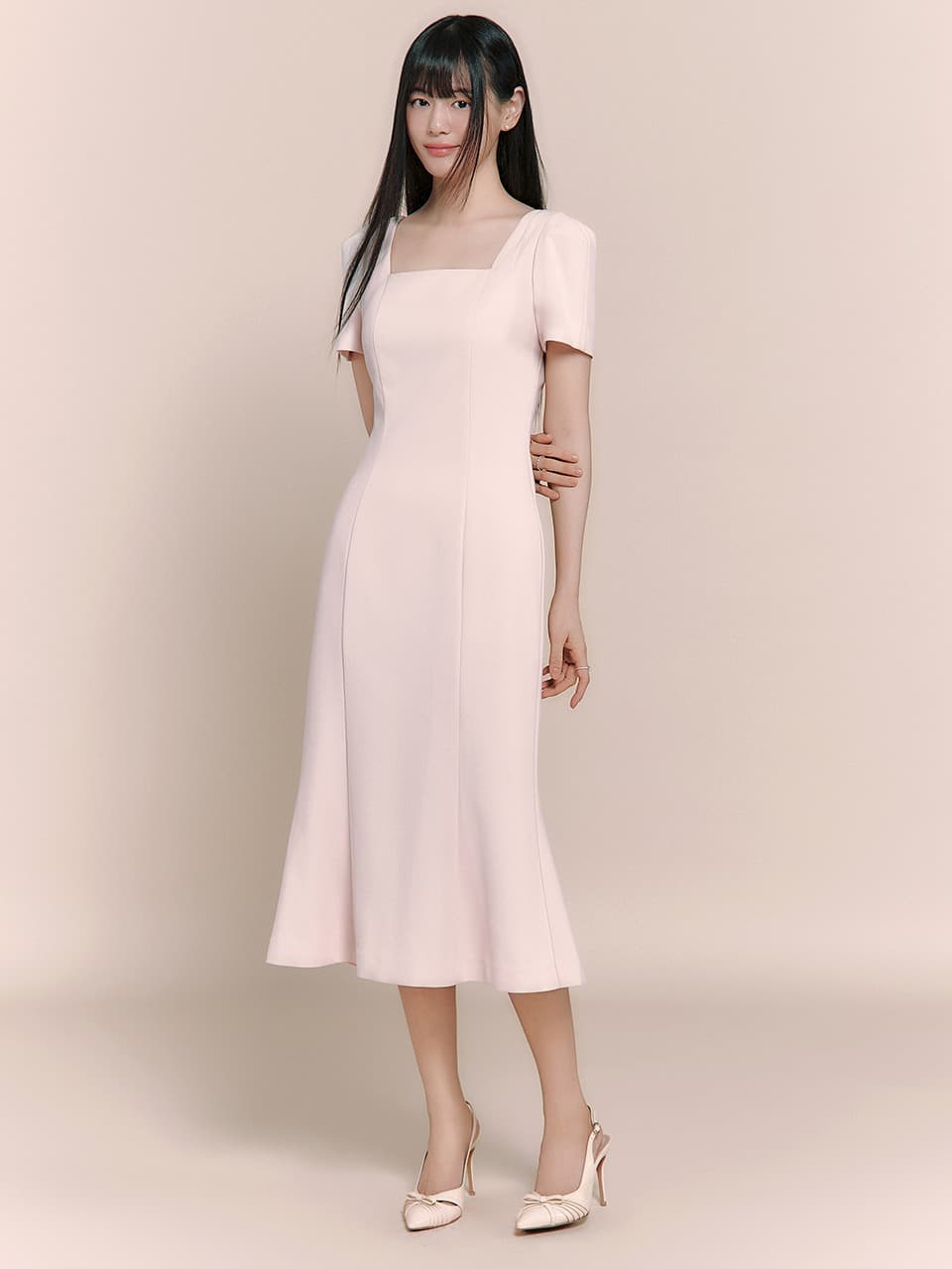 Seira half sleeve dress