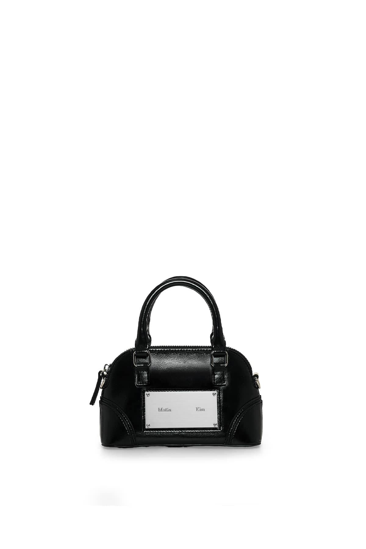 CURVE ZIP MINI BAG IN BLACK