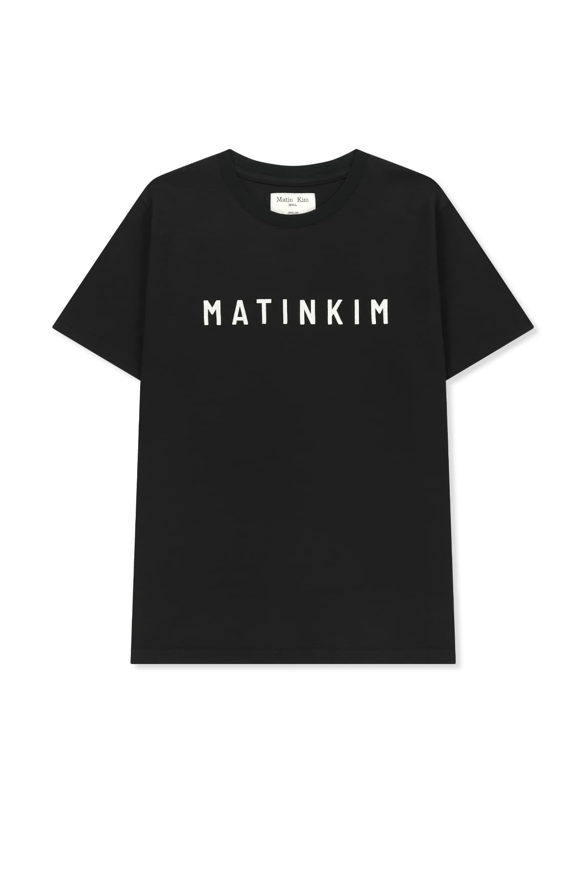APPLIQUE FELT LOGO TOP IN BLACK