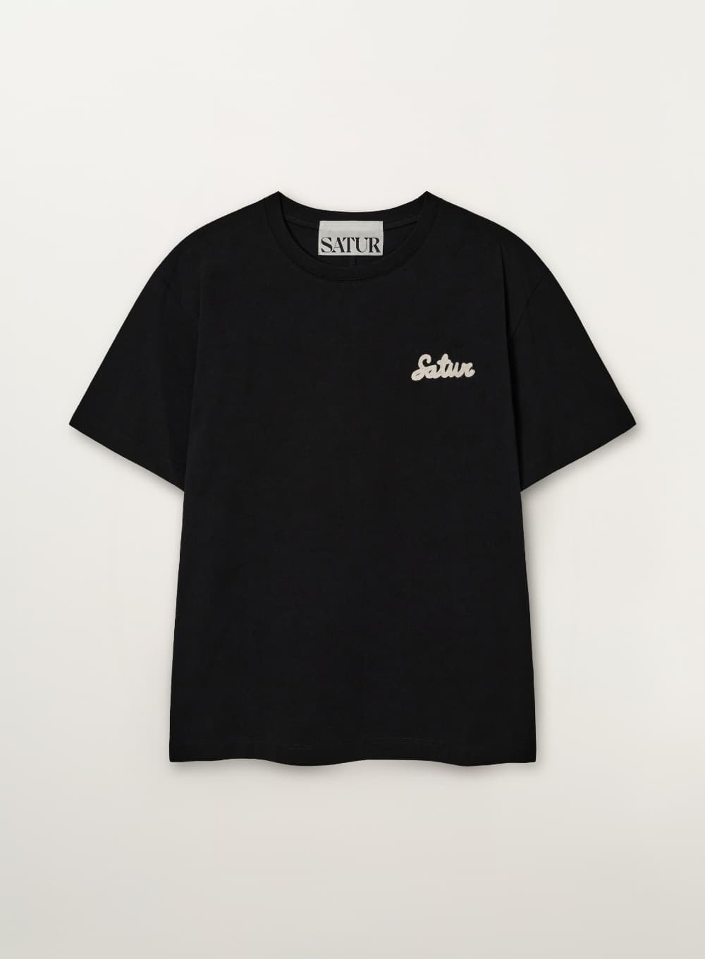 Flowing Small Logo T-Shirt - Black
