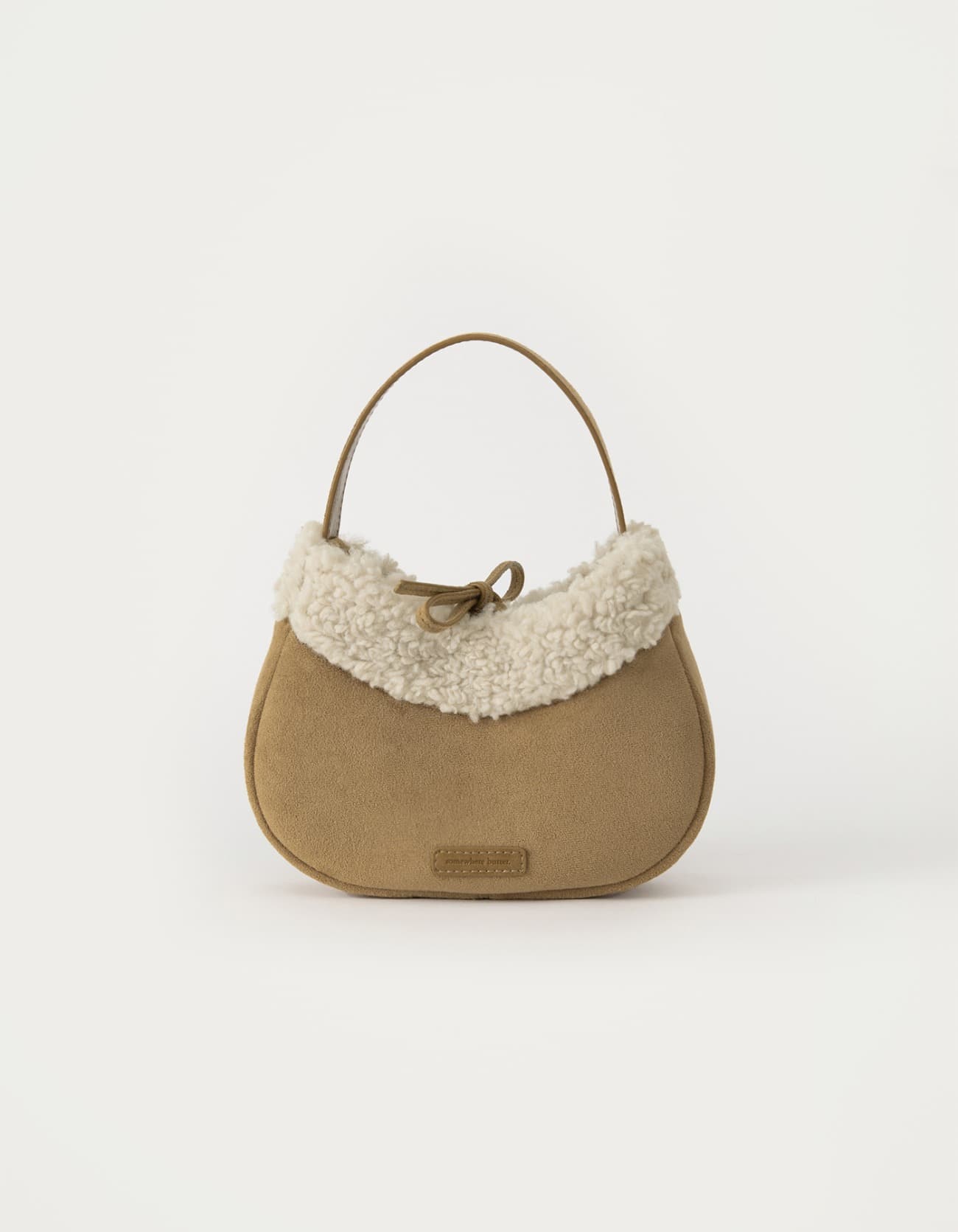 Mustang Hoa Mini Bag - Suede Beige