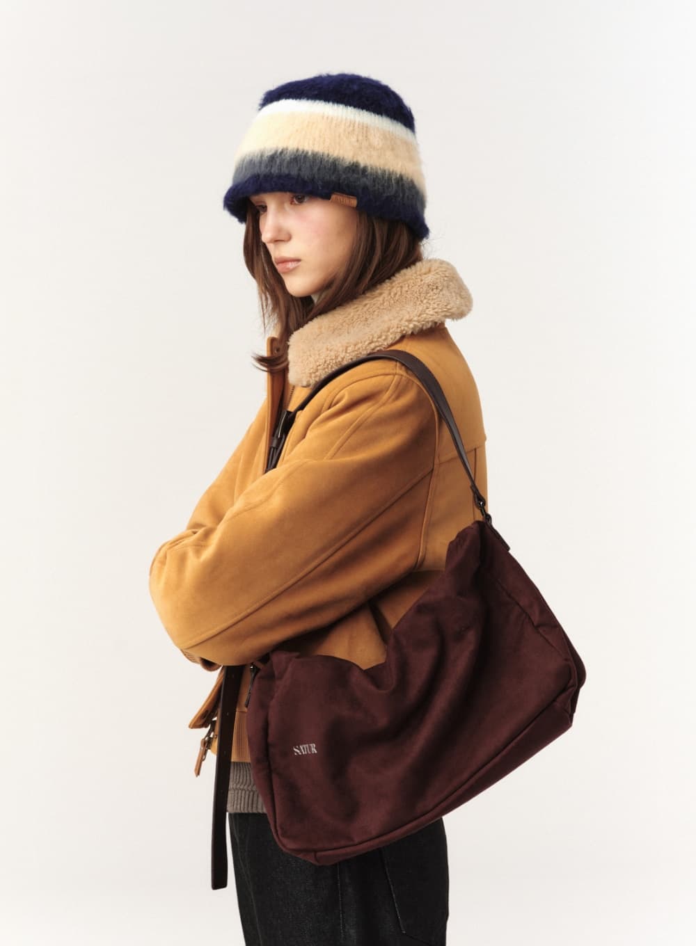 Verona Big Square Bag - Brown
