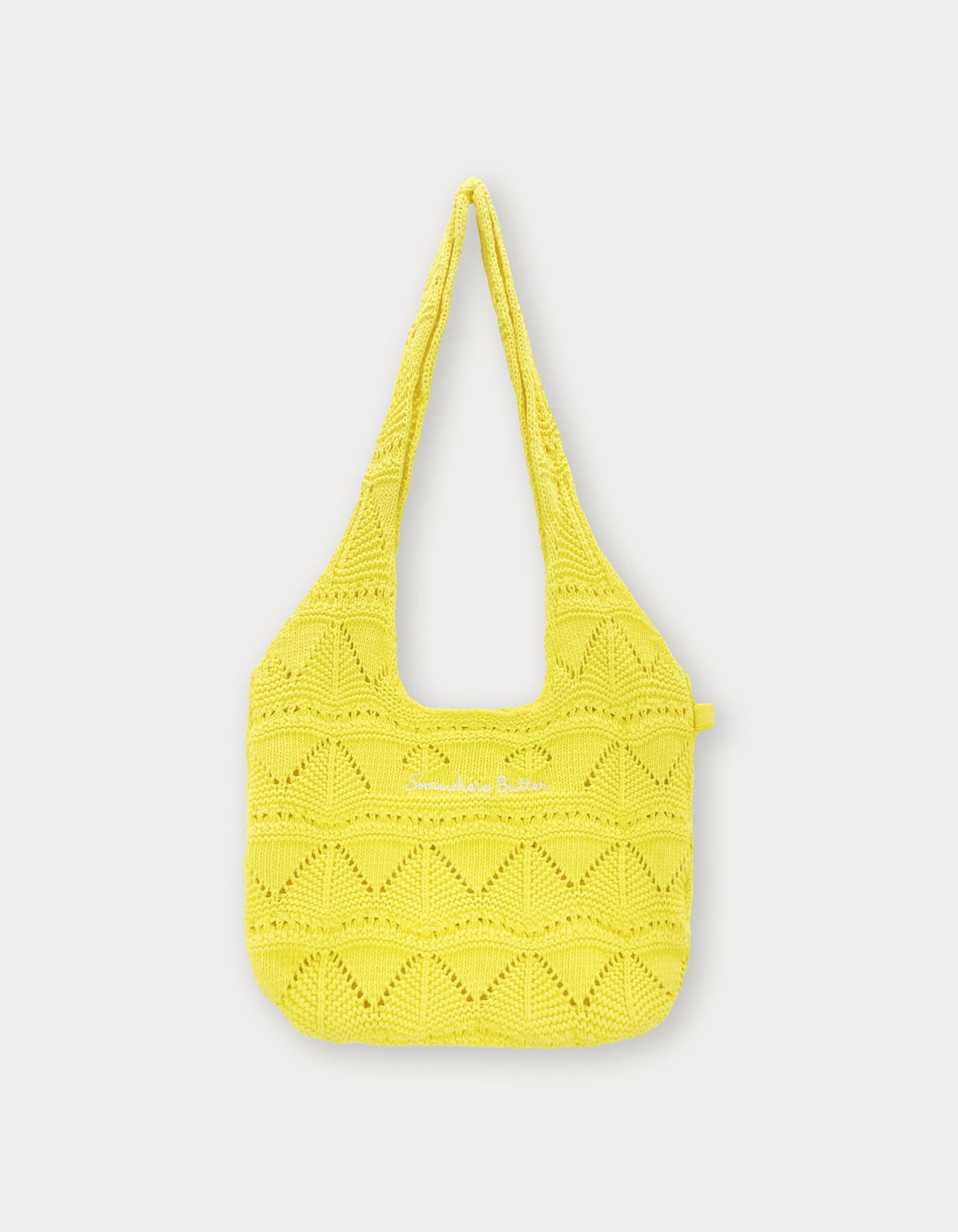 Fruit Knit Bag - Yellow