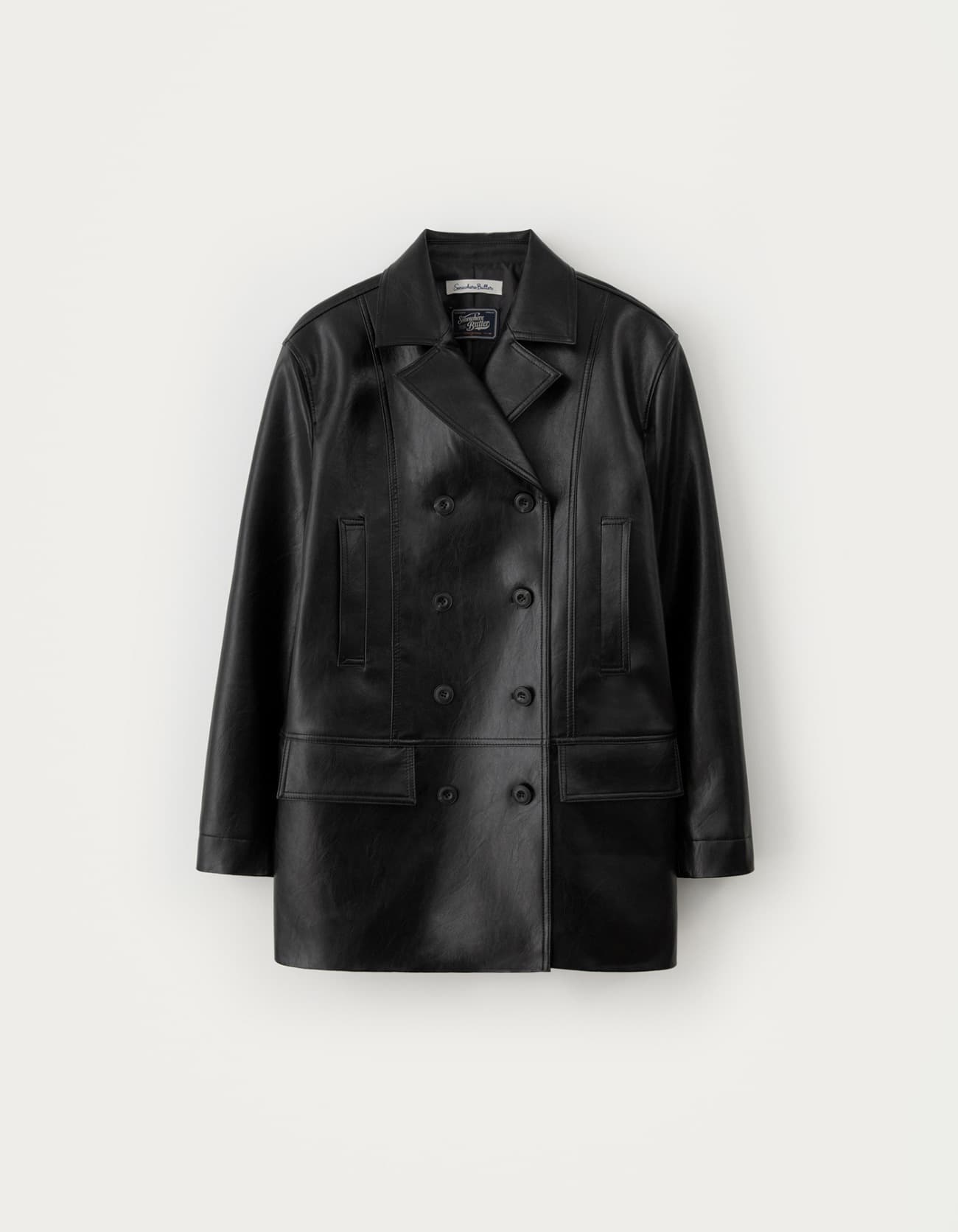 Folt Leather Jacket - Black