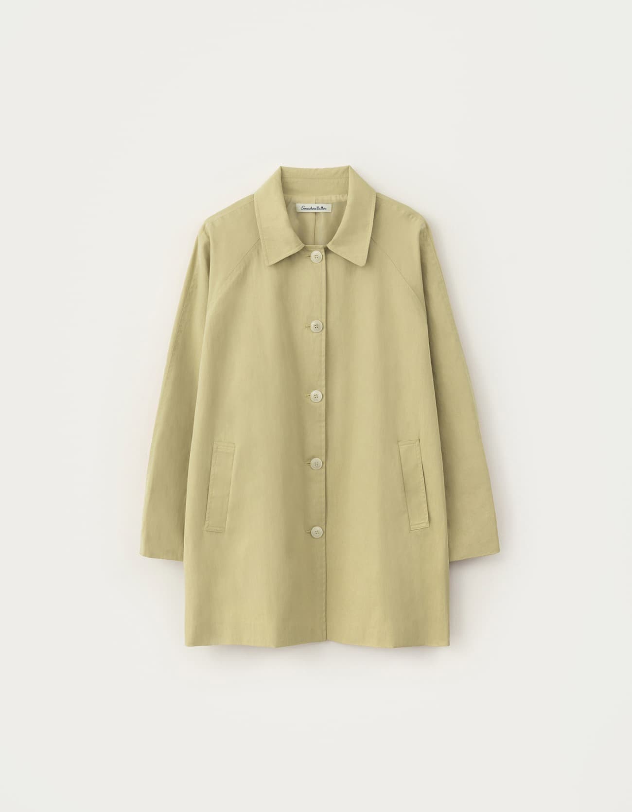 Most Half Trench Coat - Butter
