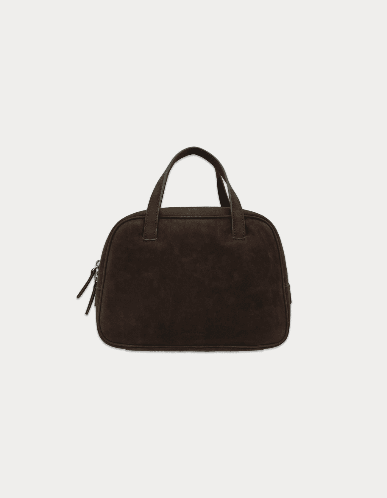 Square Tote Bag - Suede Brown