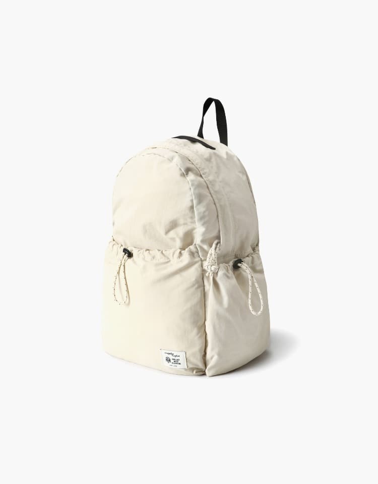 travel backpack - light beige