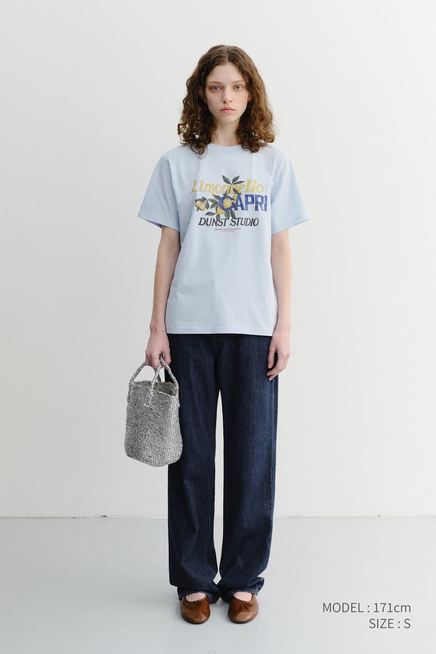 UNISEX LIMONCELLO T-SHIRT SOFT BLUE_UDTS6B148B1