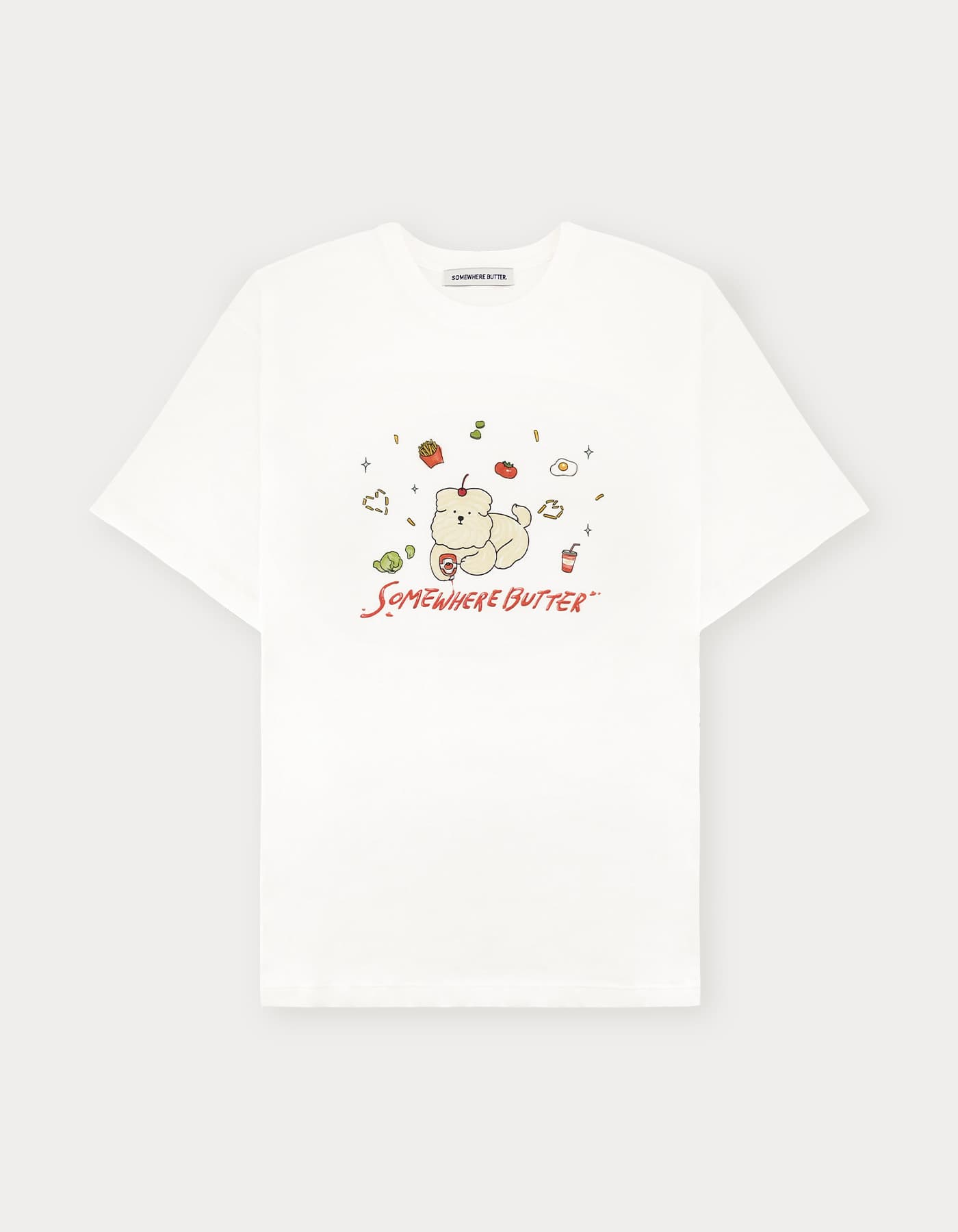 Ketchup Butteree Over-Fit Top - Ivory